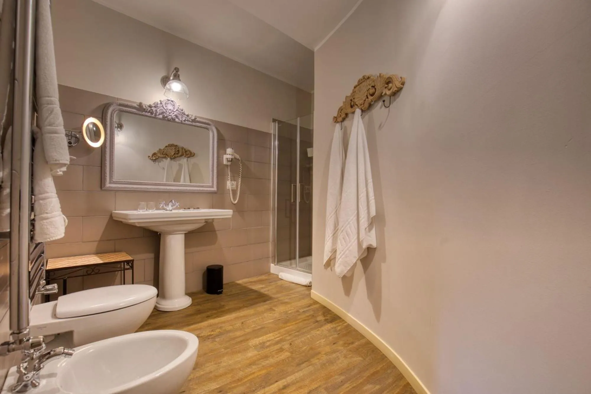 Bathroom in Corte Rossetti Le Dimore Luxury B&B