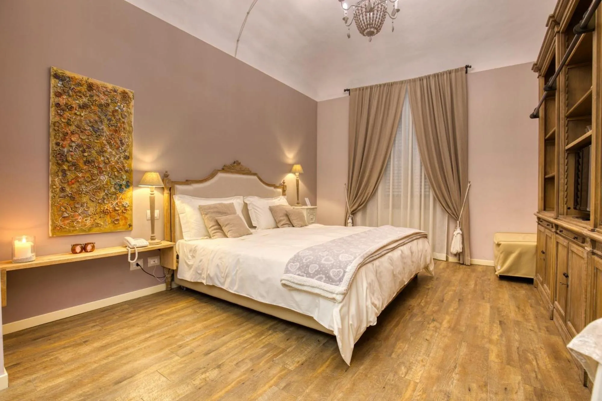 Bed in Corte Rossetti Le Dimore Luxury B&B