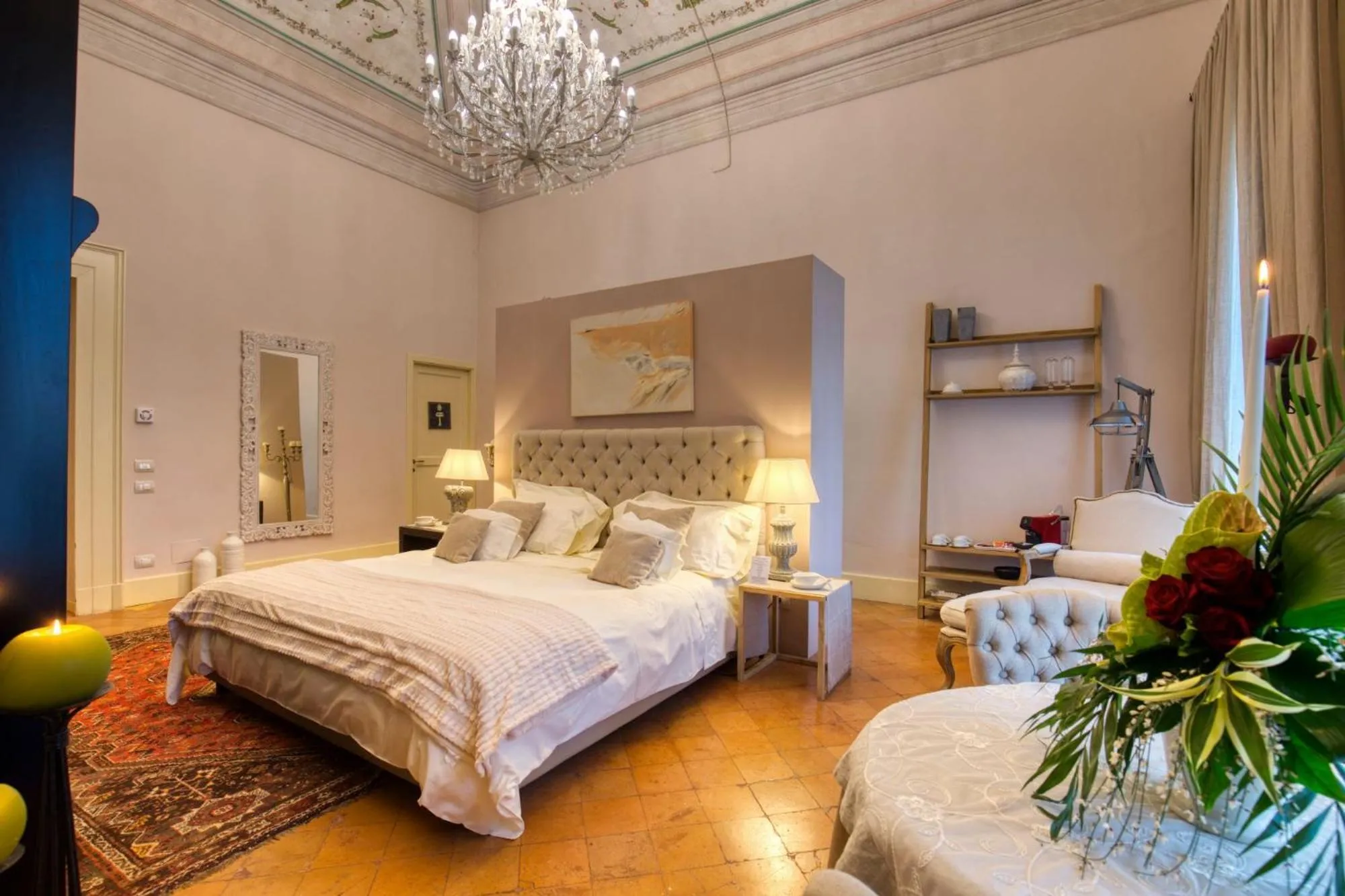 Bed in Corte Rossetti Le Dimore Luxury B&B