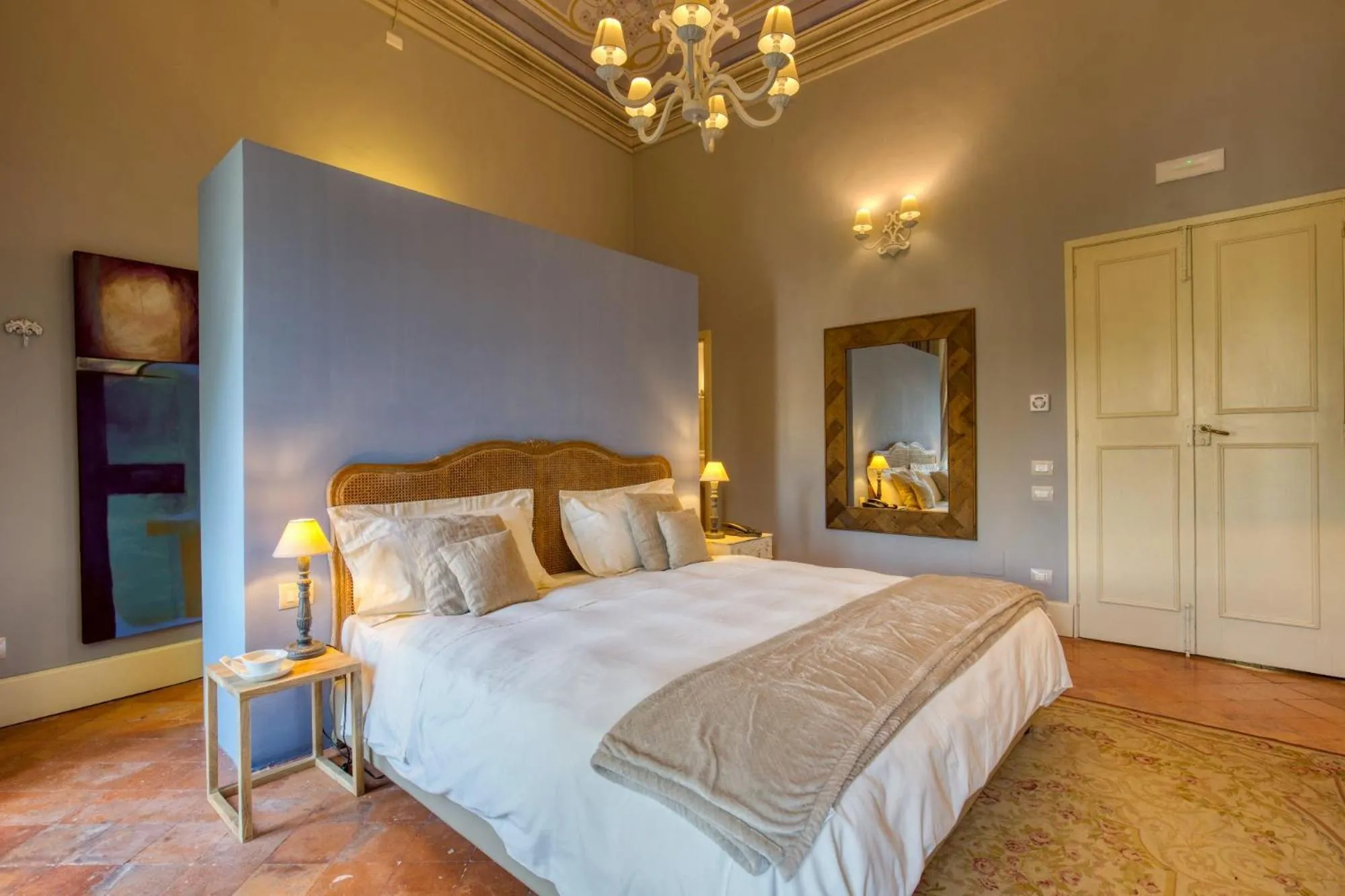 Bed in Corte Rossetti Le Dimore Luxury B&B
