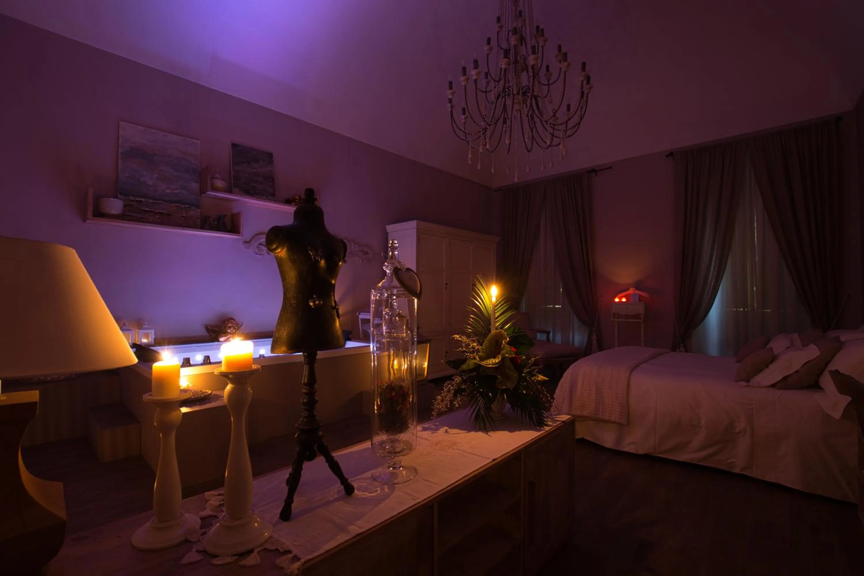 Bed in Corte Rossetti Le Dimore Luxury B&B