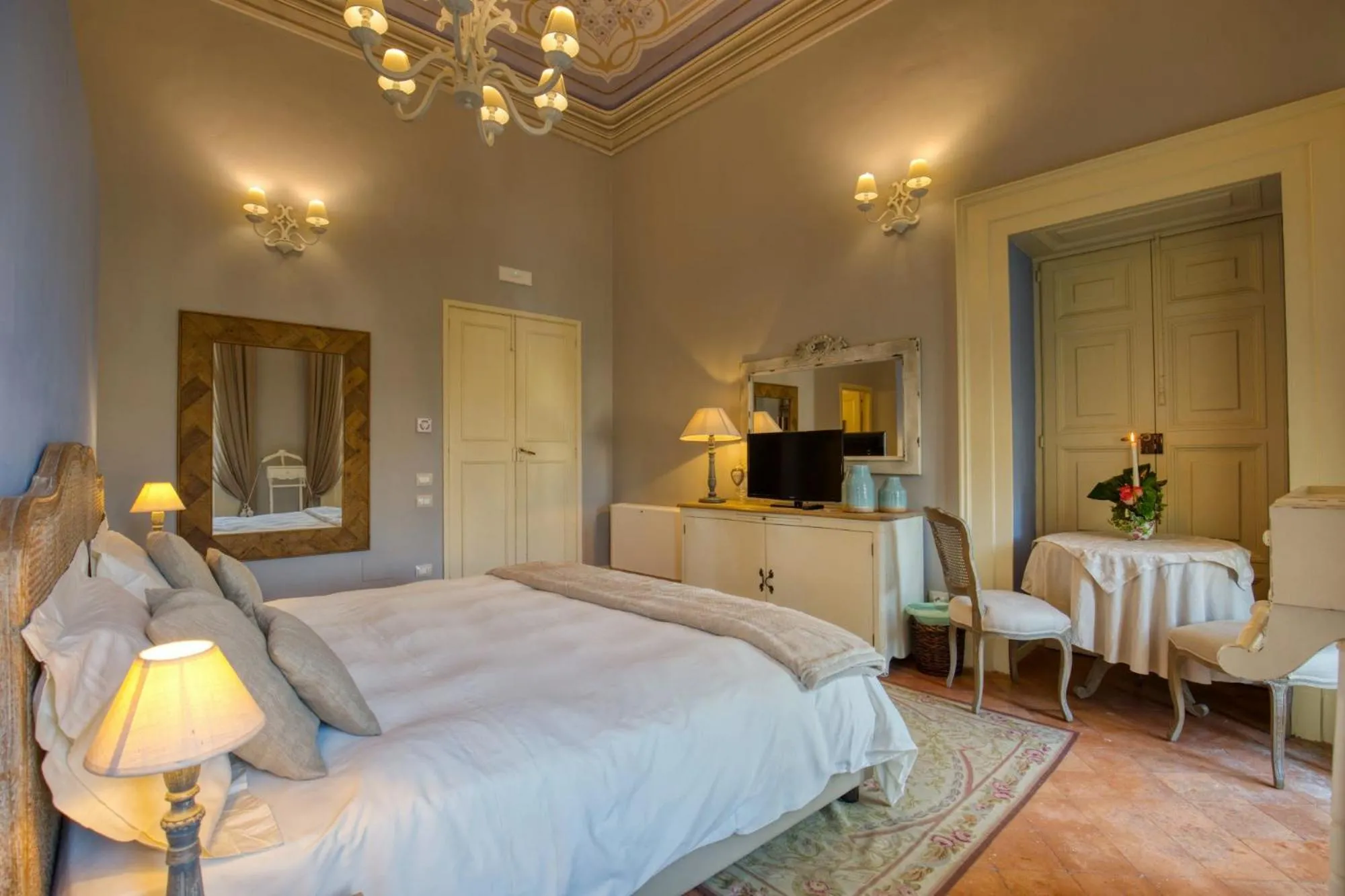 Bed in Corte Rossetti Le Dimore Luxury B&B