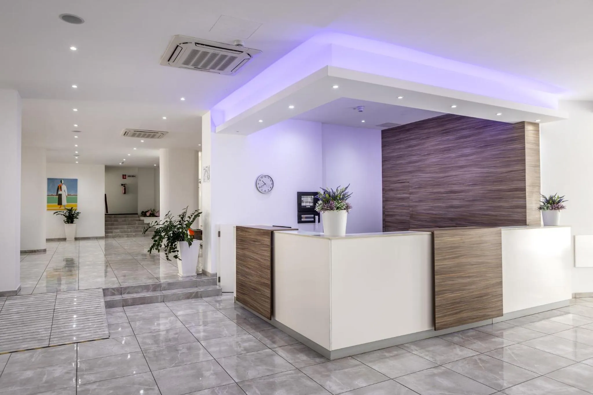 Lobby or reception in Papantonia Hotel