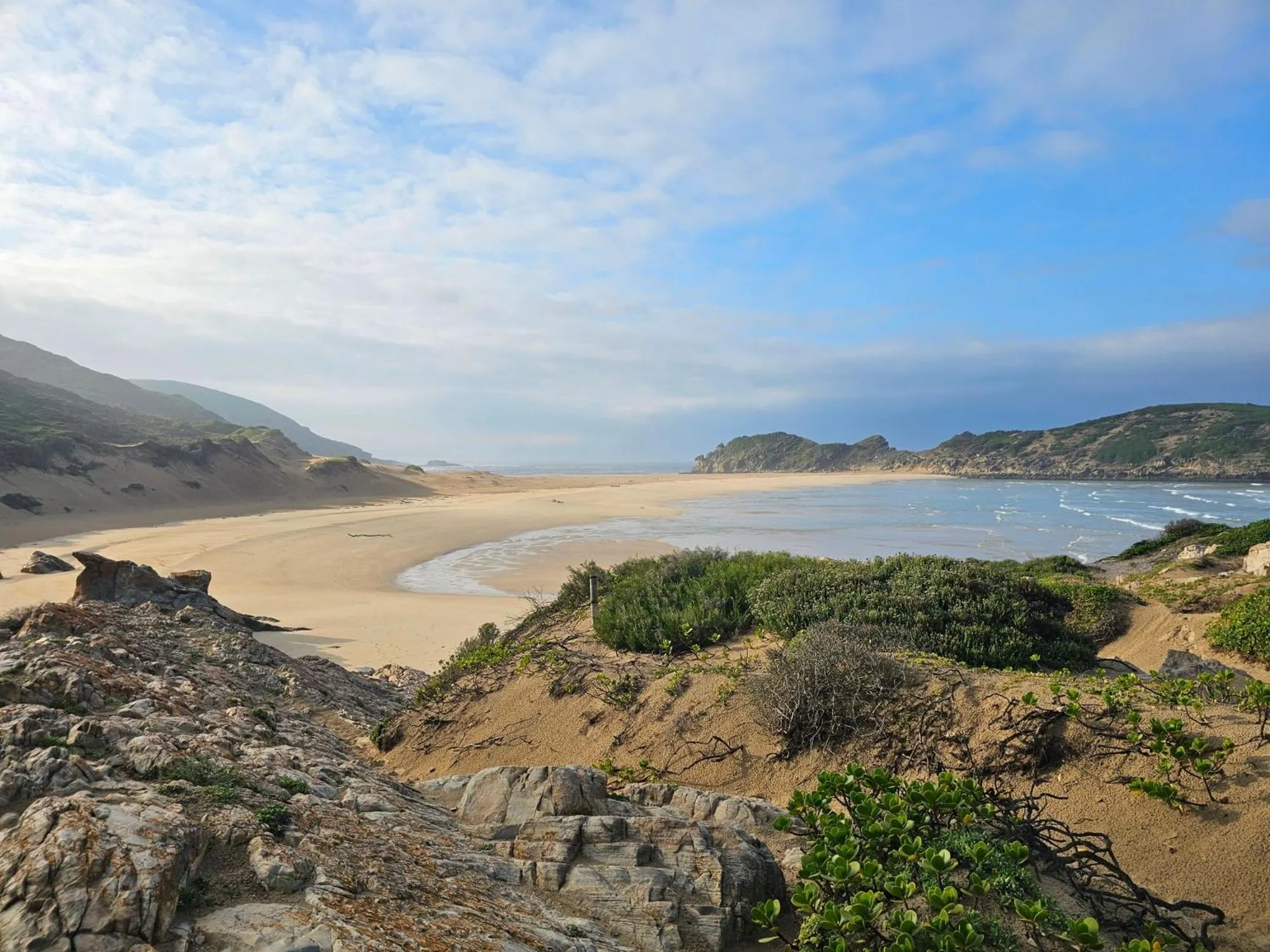 Nearby landmark in 113 on Robberg