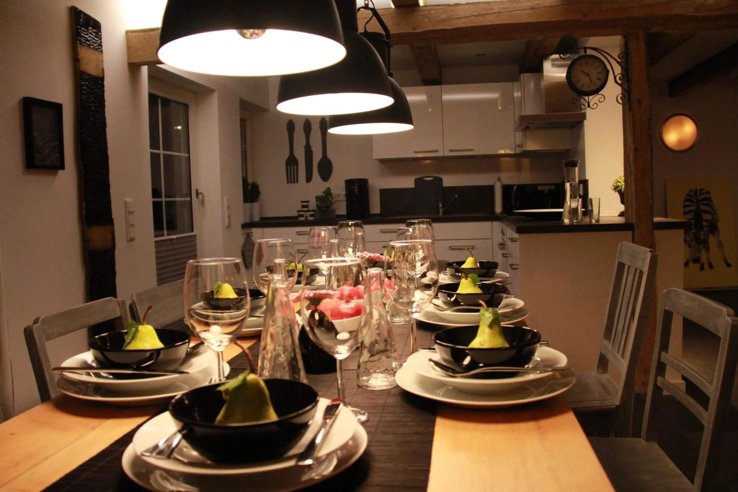 Dining area in Sallinghaus