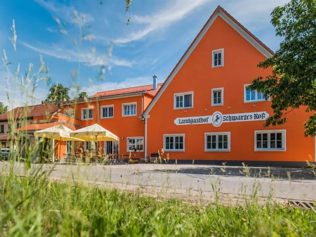 Property building in Landgasthof Schwarzes Roß Property building in Landgasthof Schwarzes Roß