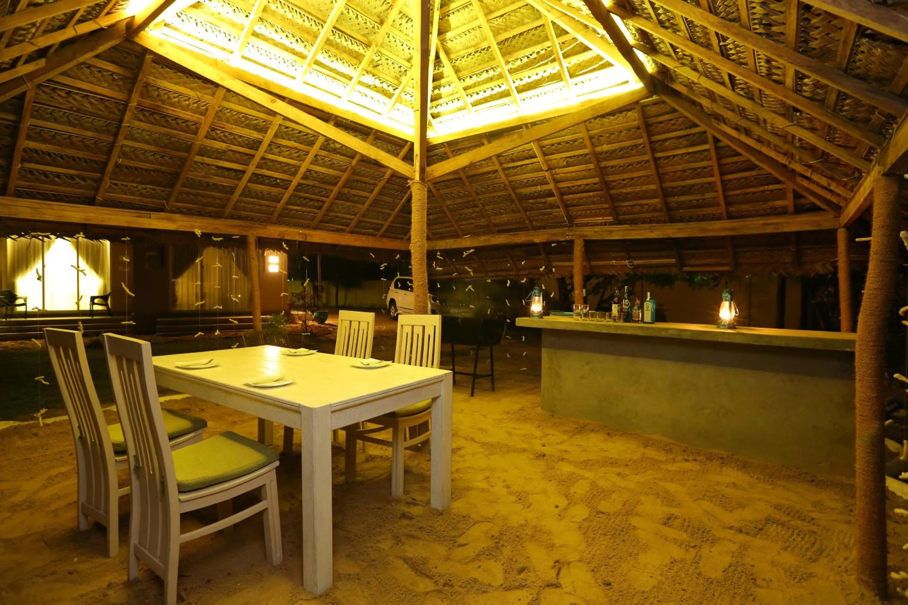 Restaurant/places to eat in The Beach house by Kay Jay Hotels