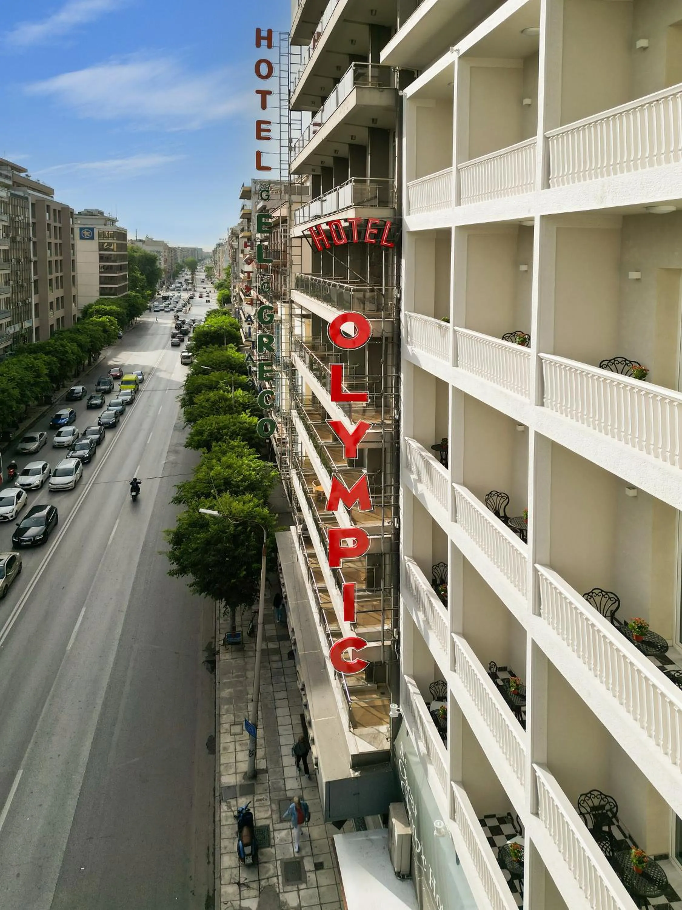 Property building in The Oscar Olympic Hotel