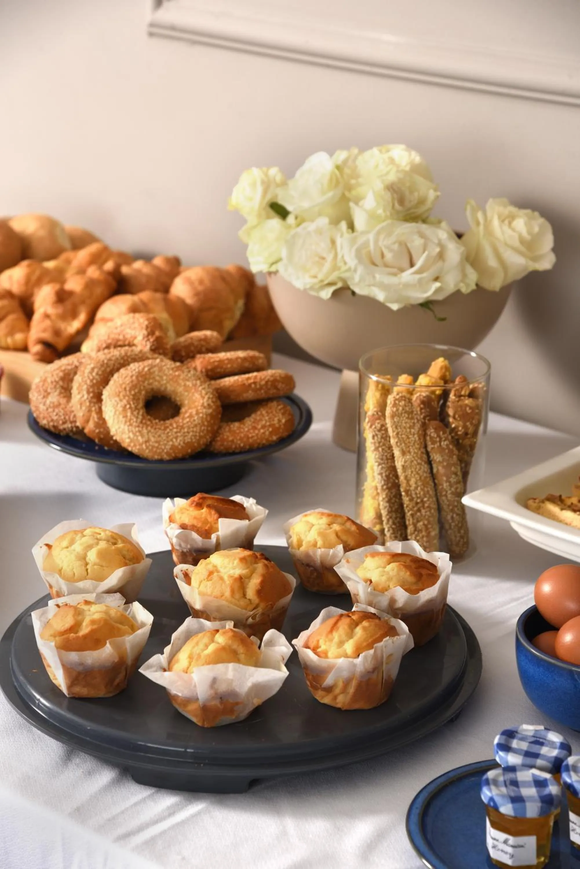 Buffet breakfast in The Oscar Olympic Hotel