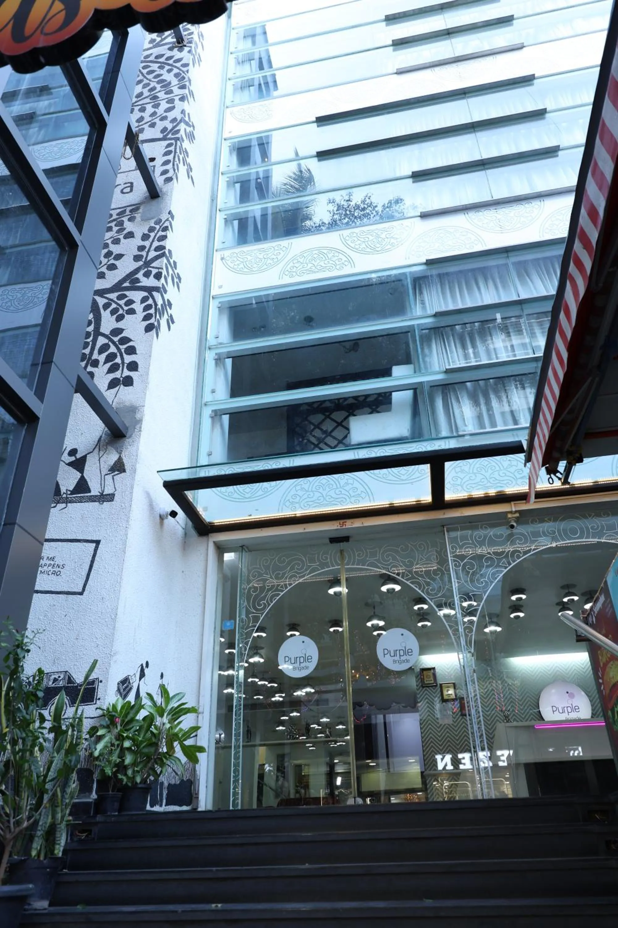 Property building in Purple Brigade, Bangalore