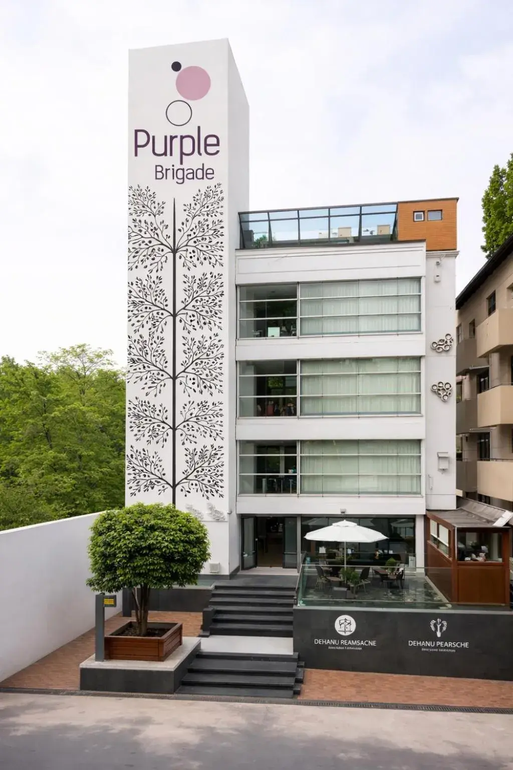 Property building in Purple Brigade, Bangalore Property building in Purple Brigade, Bangalore