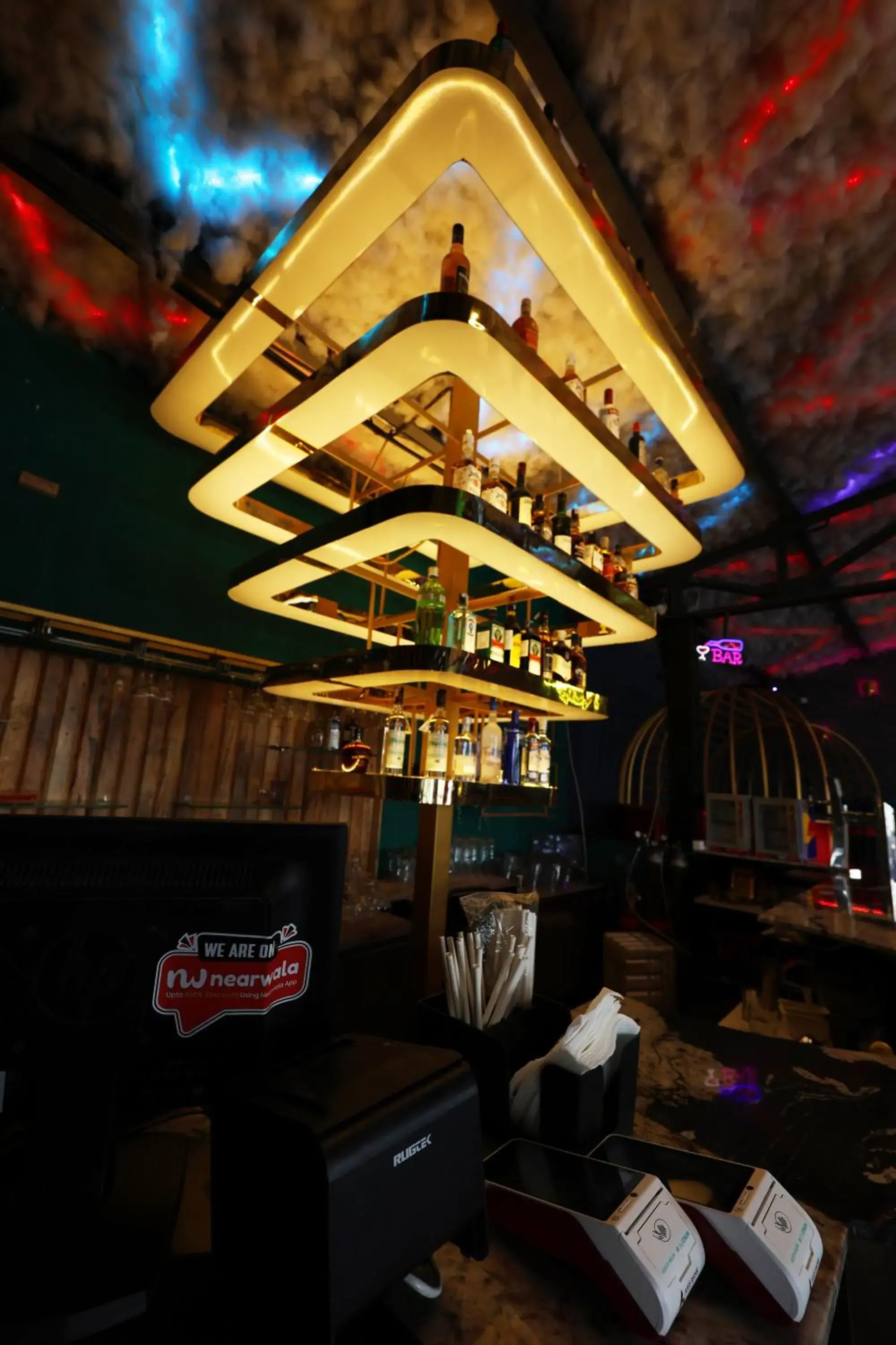 Lounge or bar in Purple Brigade, Bangalore Lounge or bar in Purple Brigade, Bangalore