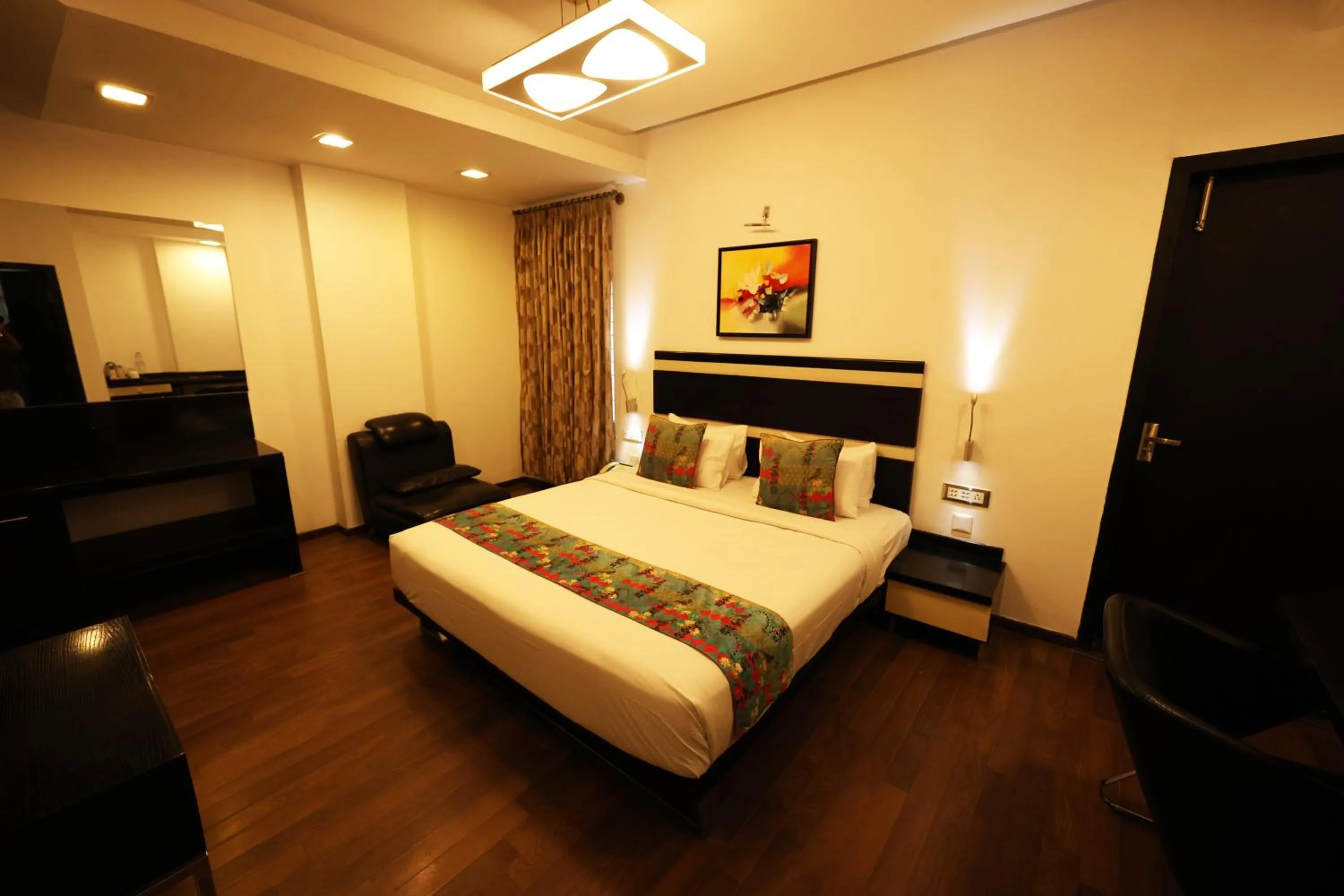 Photo of the whole room, Bed in Purple Brigade, Bangalore