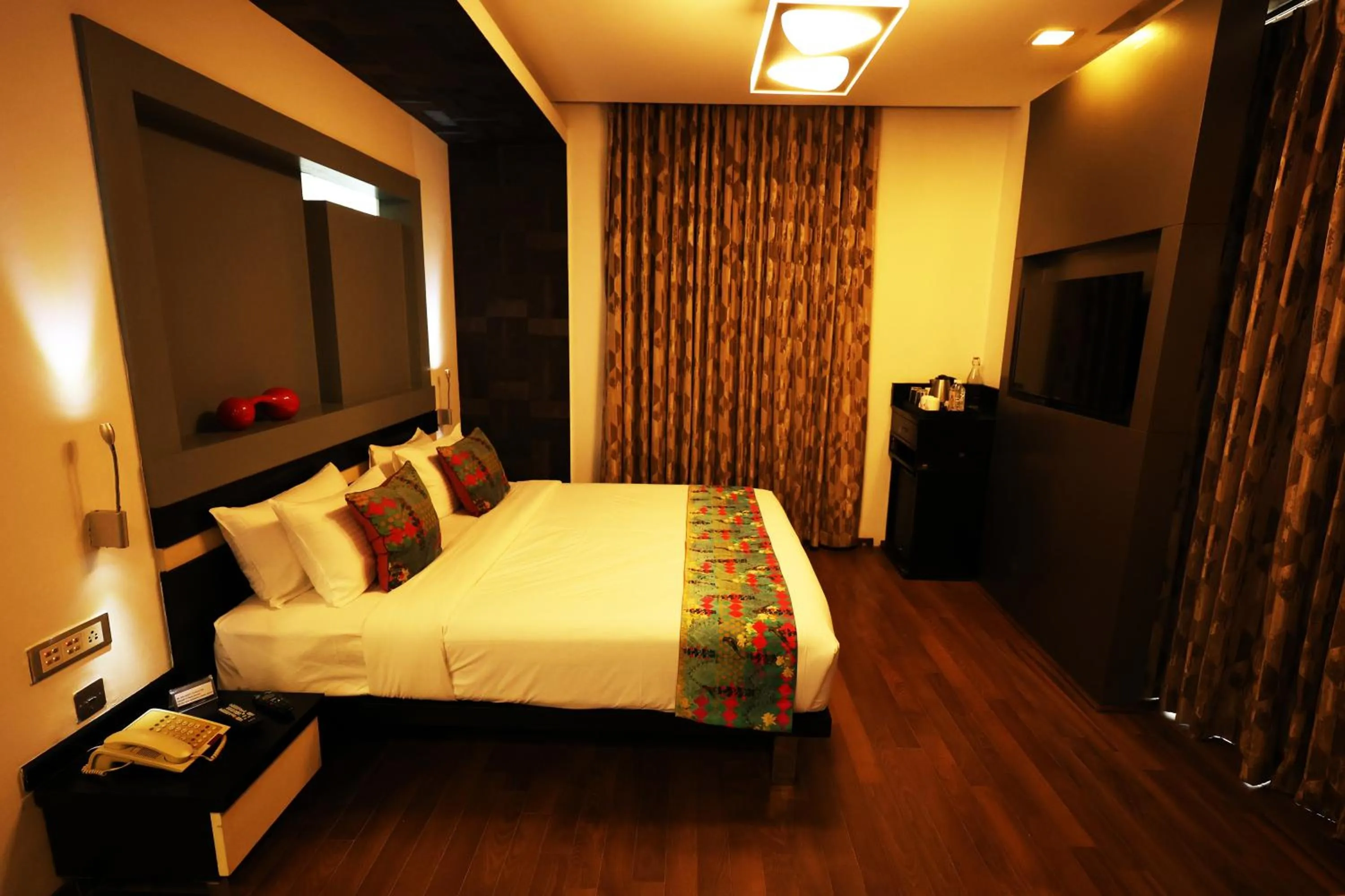 Photo of the whole room, Bed in Purple Brigade, Bangalore