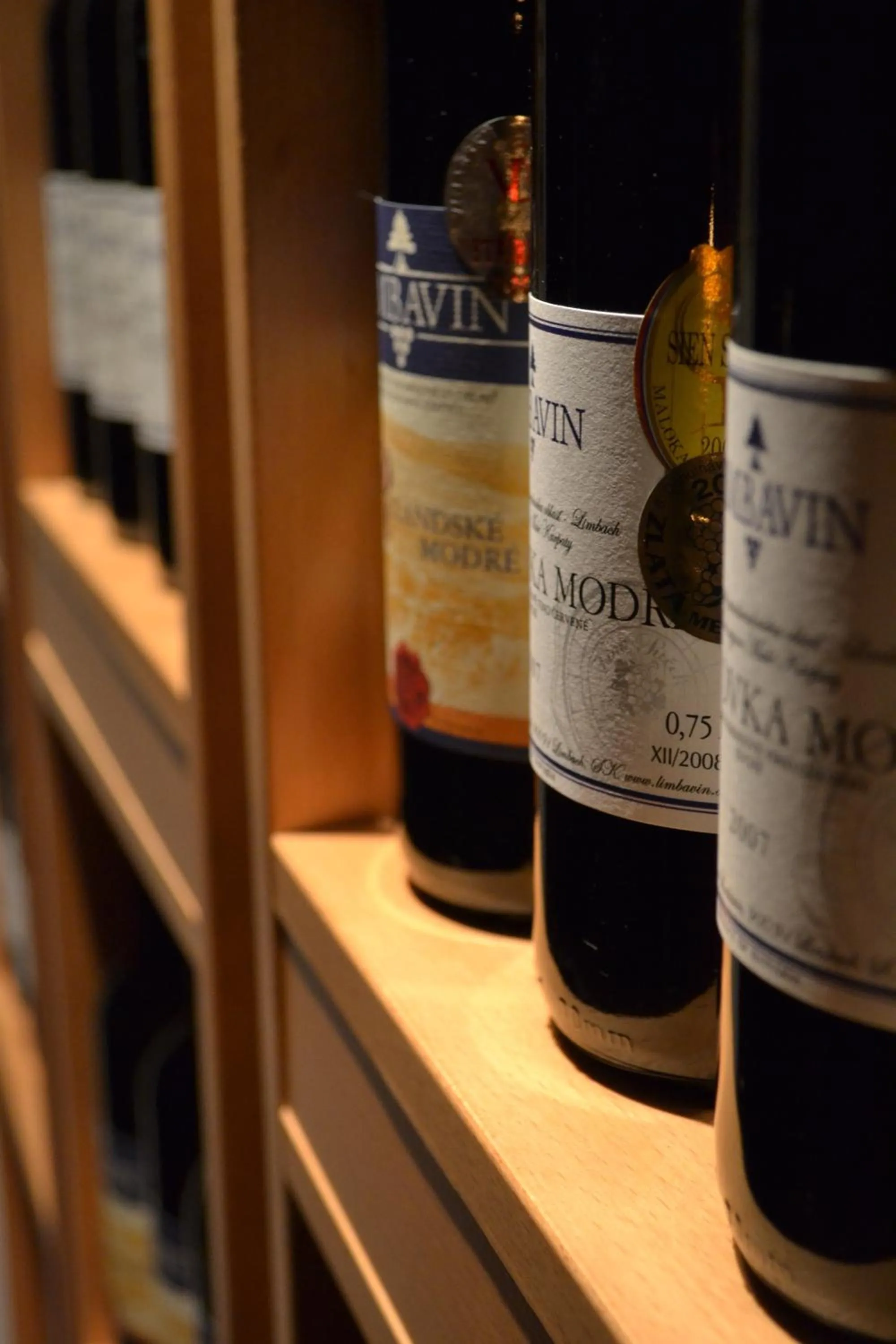 Alcoholic drinks in Villa Vinica