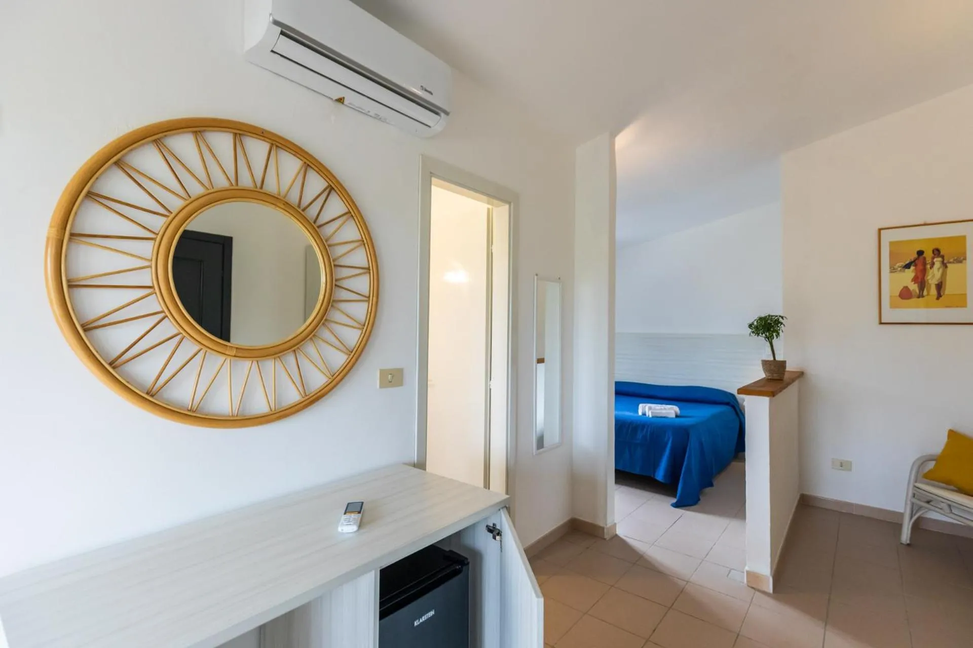 Bedroom in La Meridiana