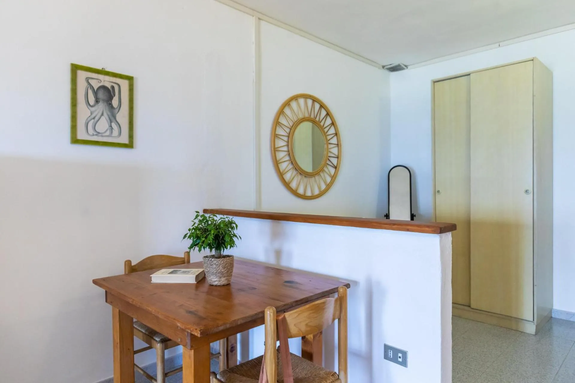 Dining area in La Meridiana