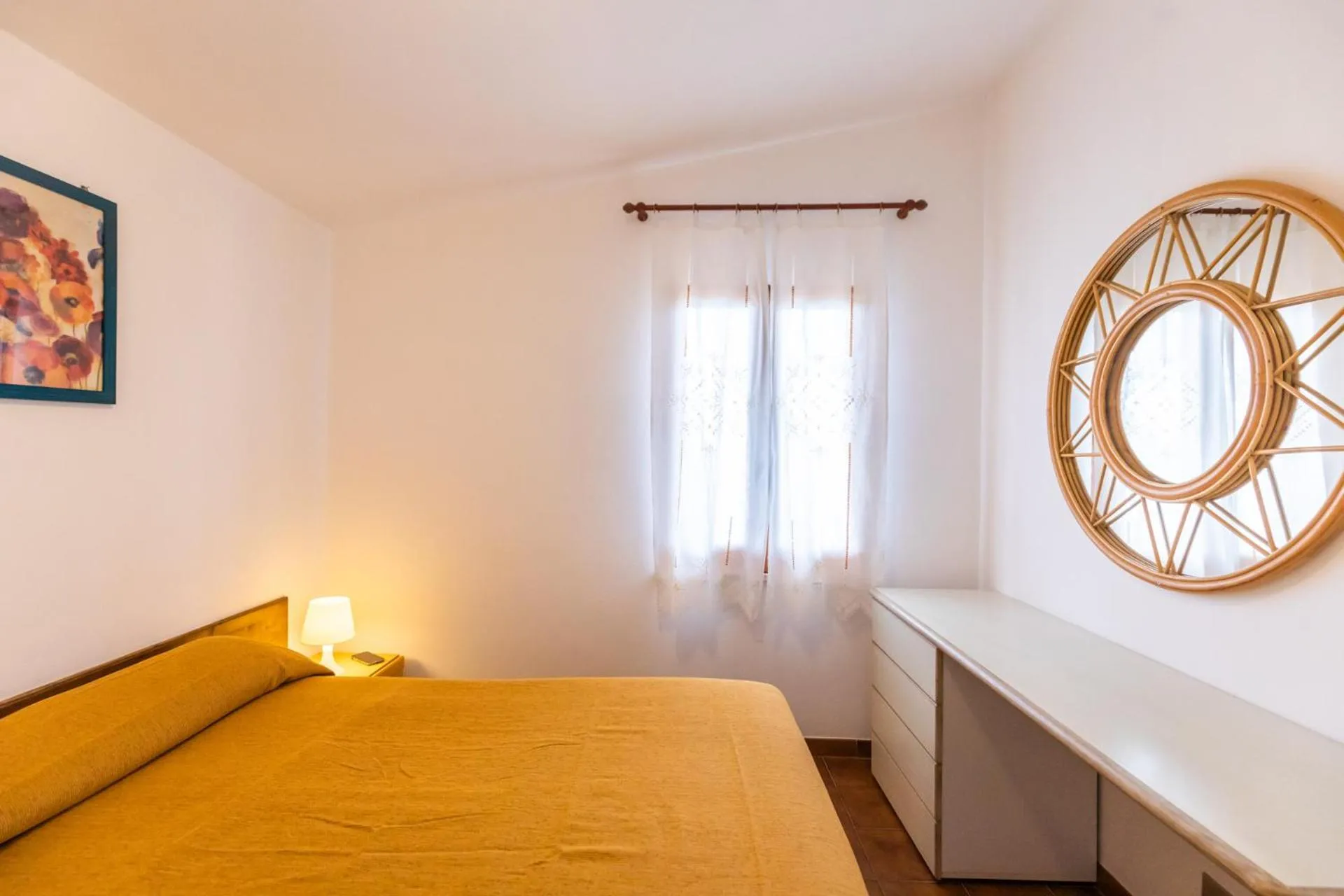 Bedroom, Bed in La Meridiana