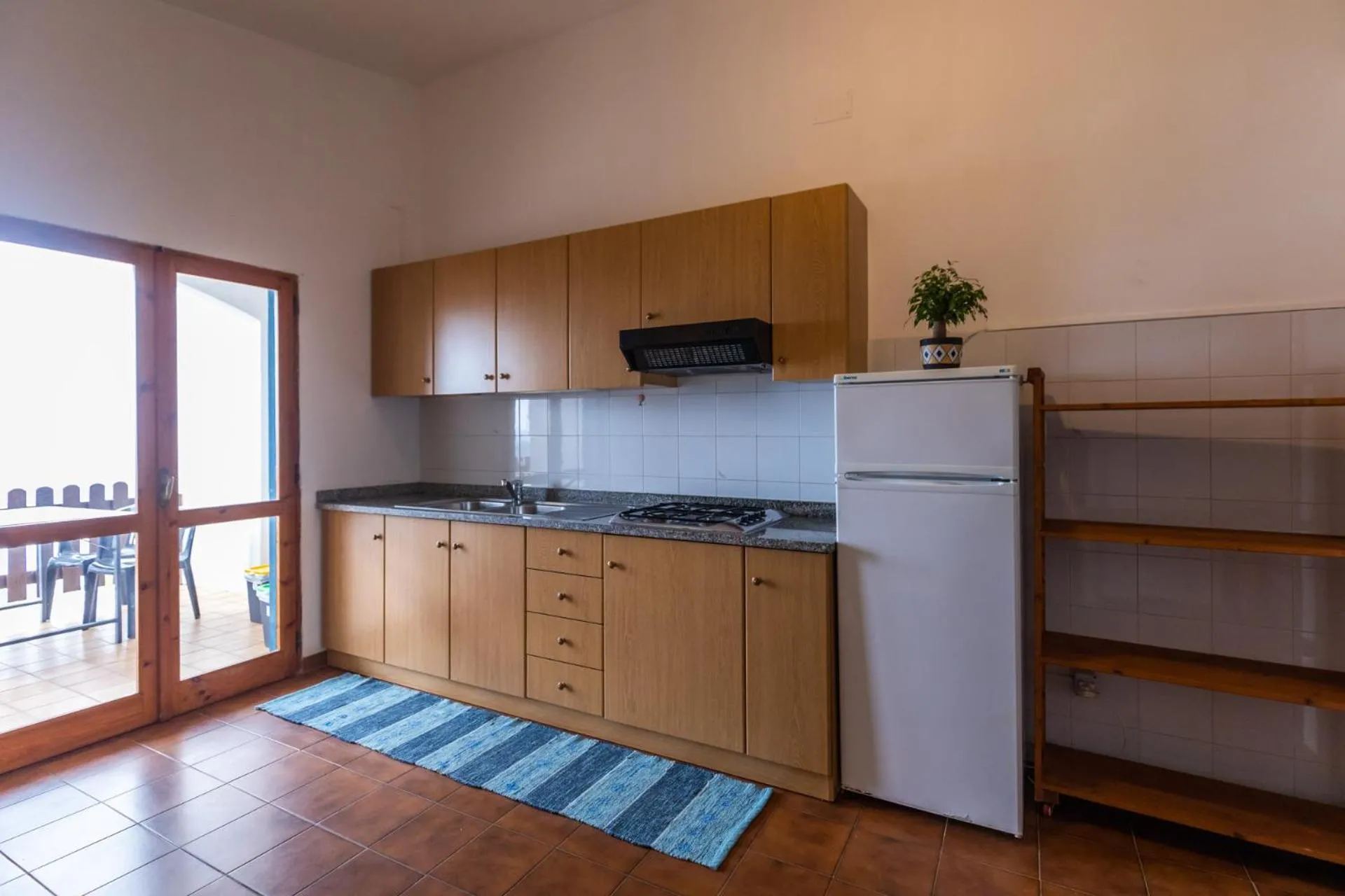 Kitchen or kitchenette in La Meridiana