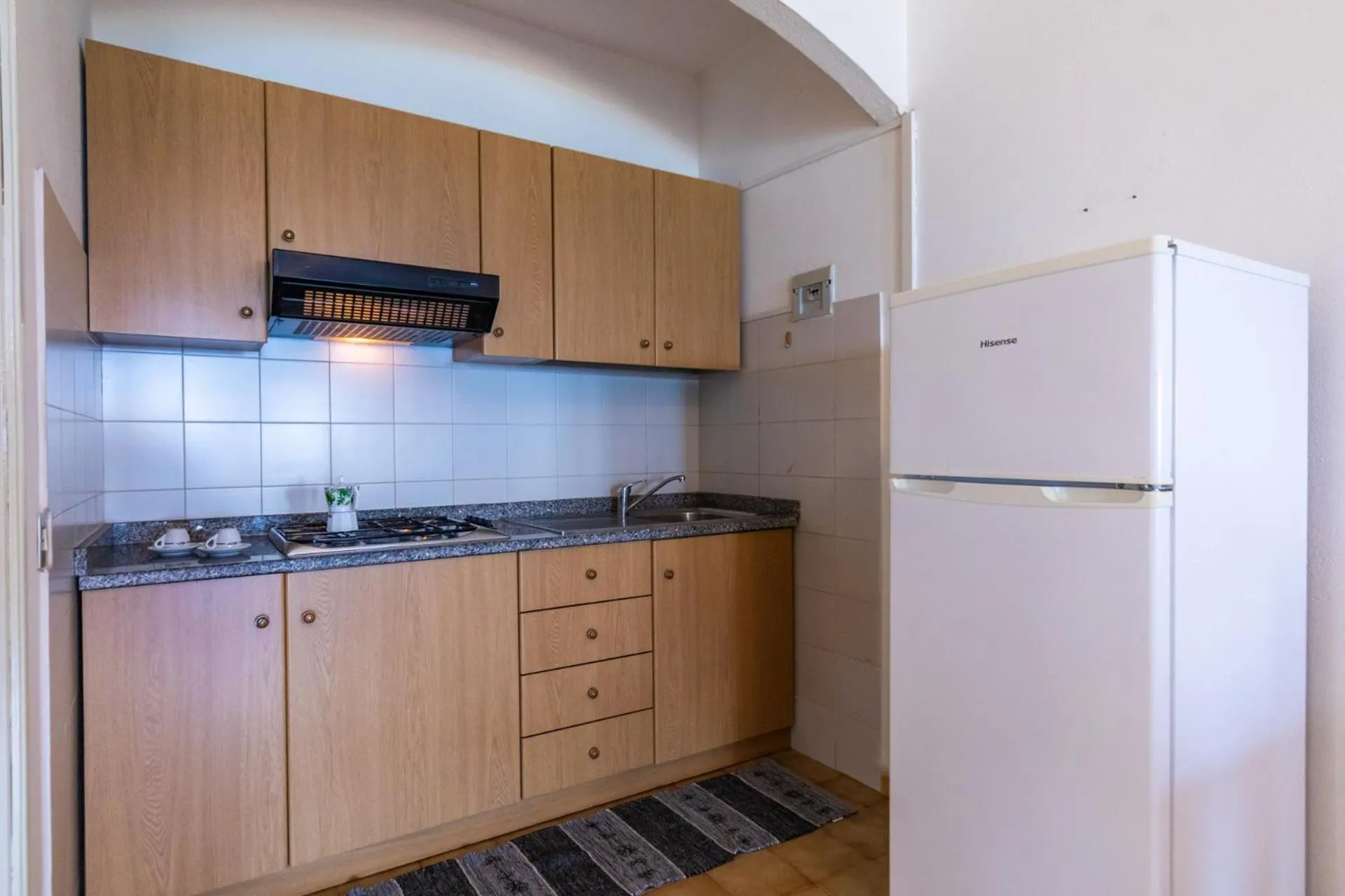 Kitchen or kitchenette in La Meridiana