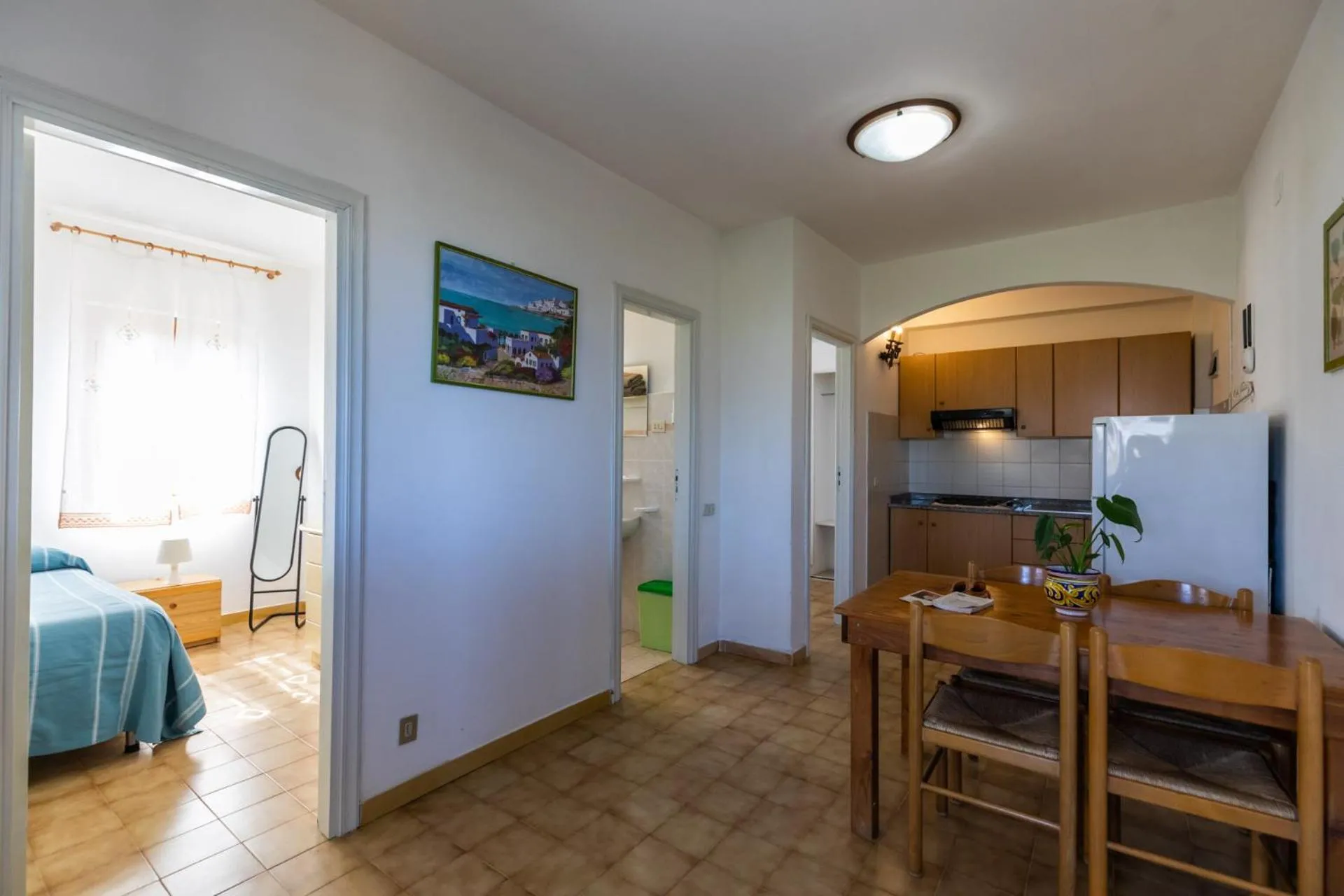 Dining area in La Meridiana