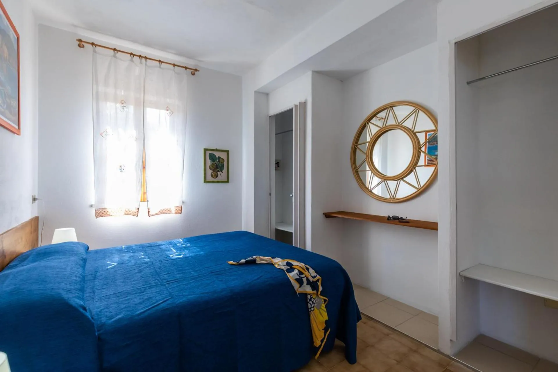 Bedroom, Bed in La Meridiana