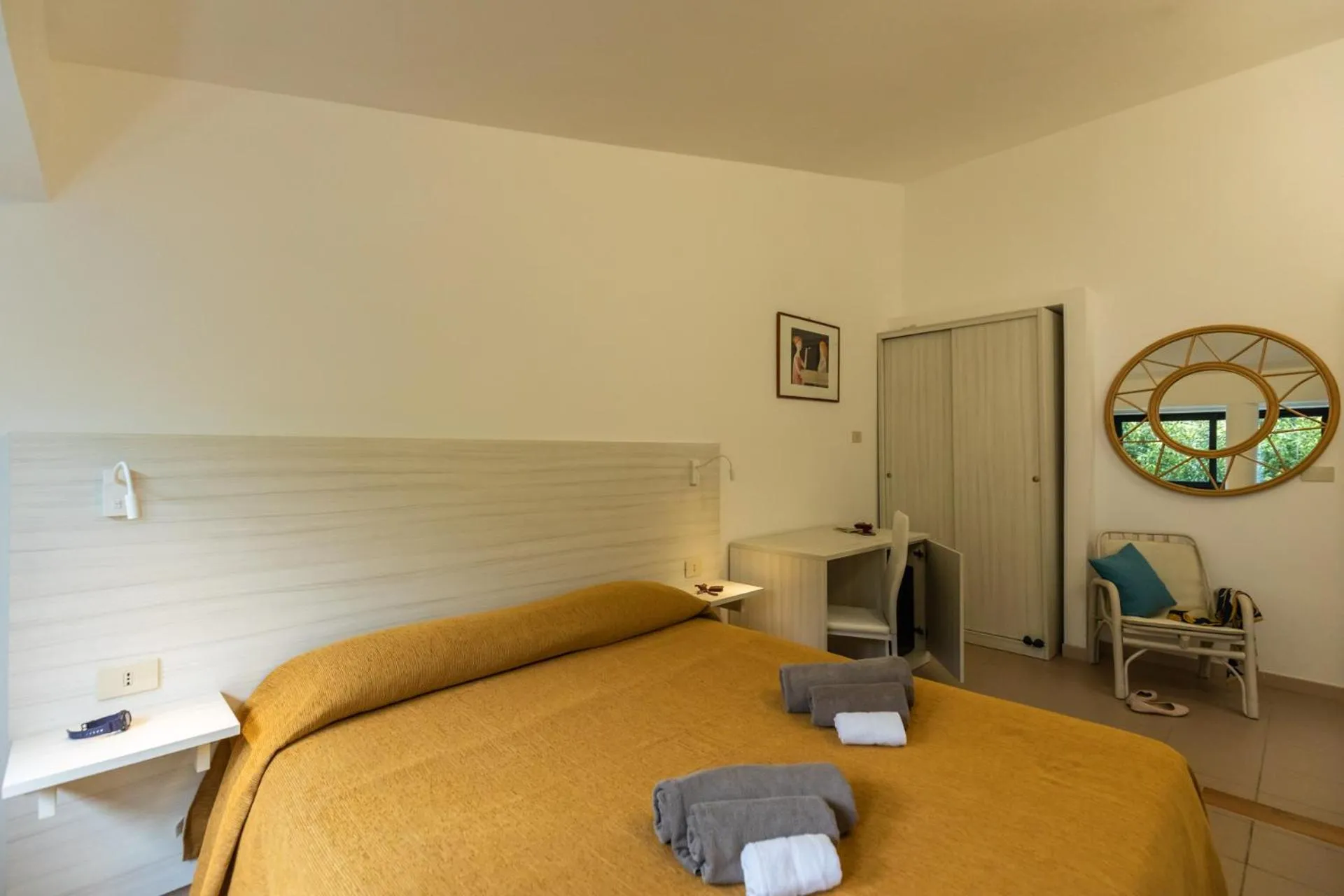 Bedroom, Bed in La Meridiana