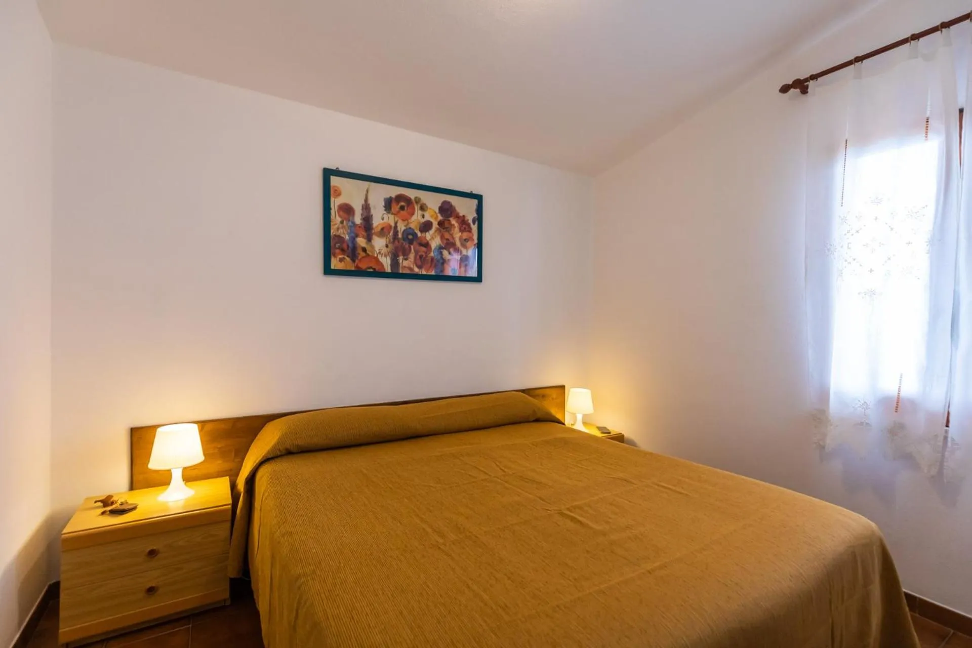Bedroom, Bed in La Meridiana