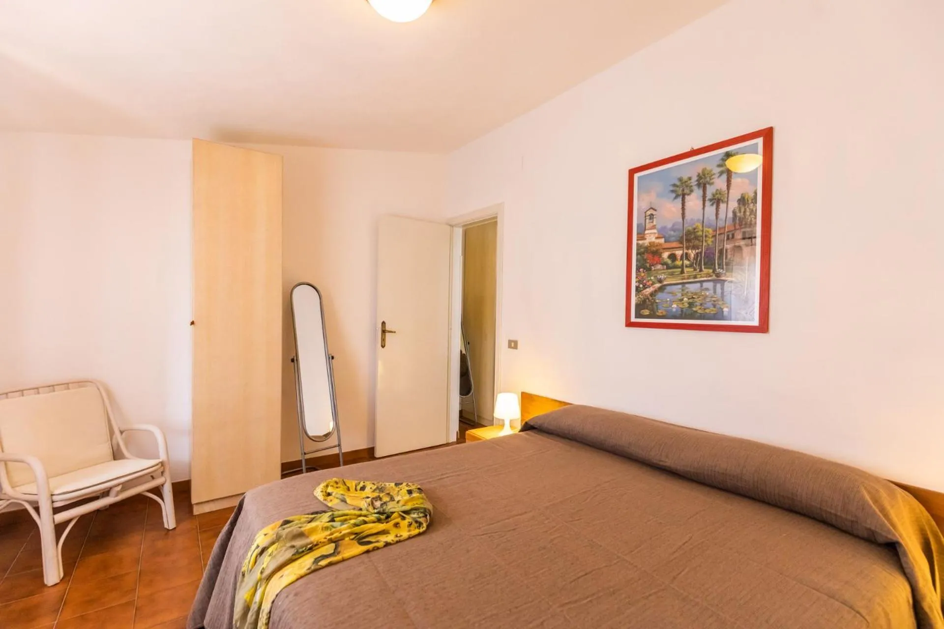 Bedroom, Bed in La Meridiana