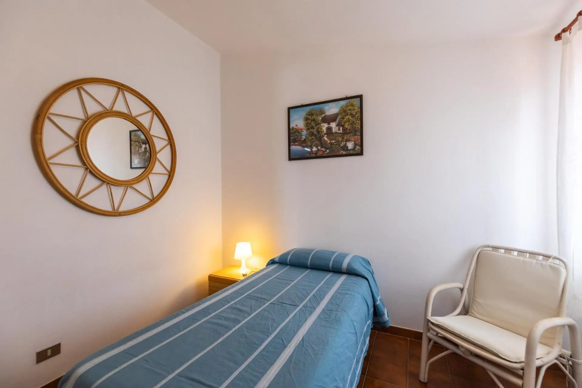 Bedroom, Bed in La Meridiana