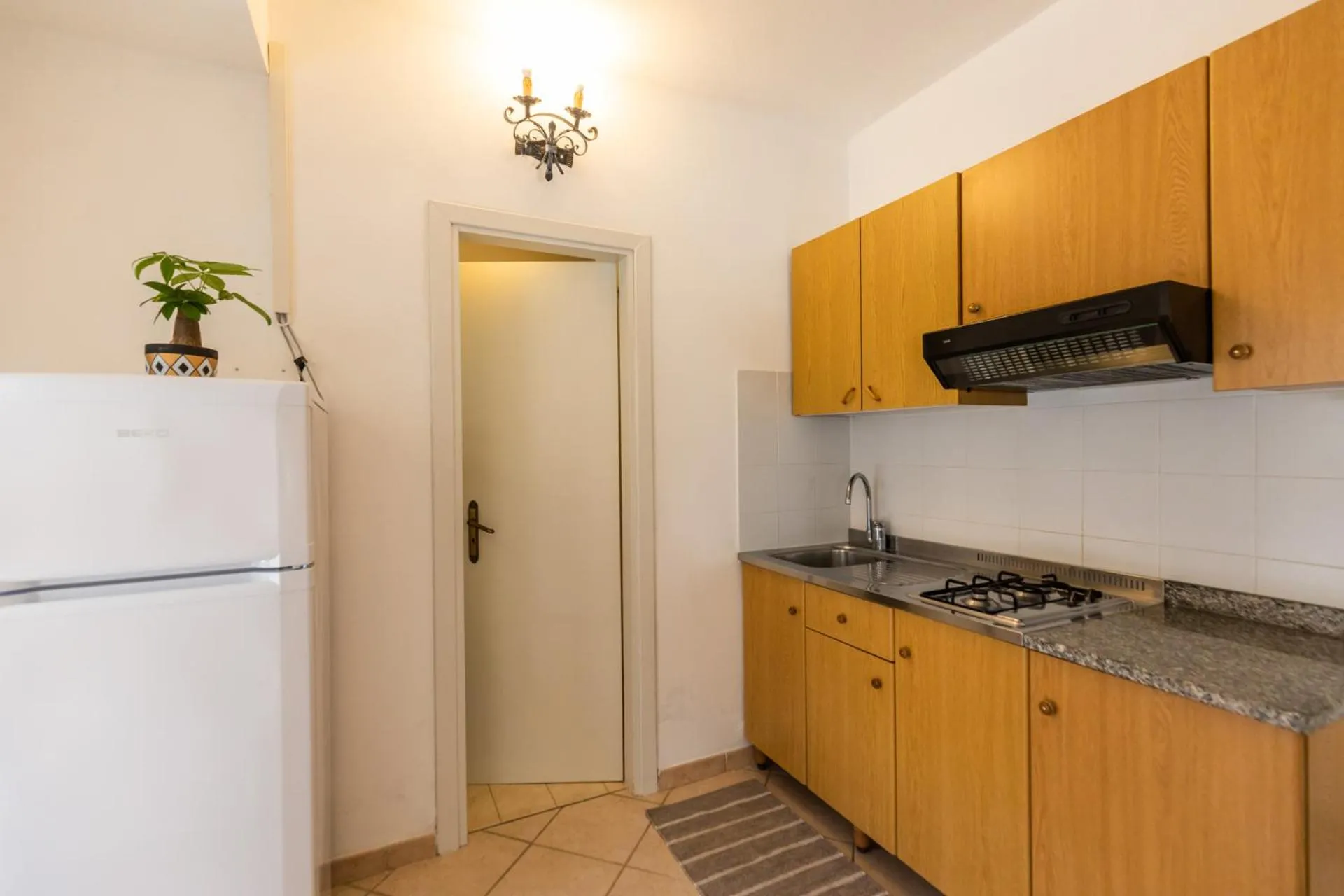 Kitchen or kitchenette in La Meridiana