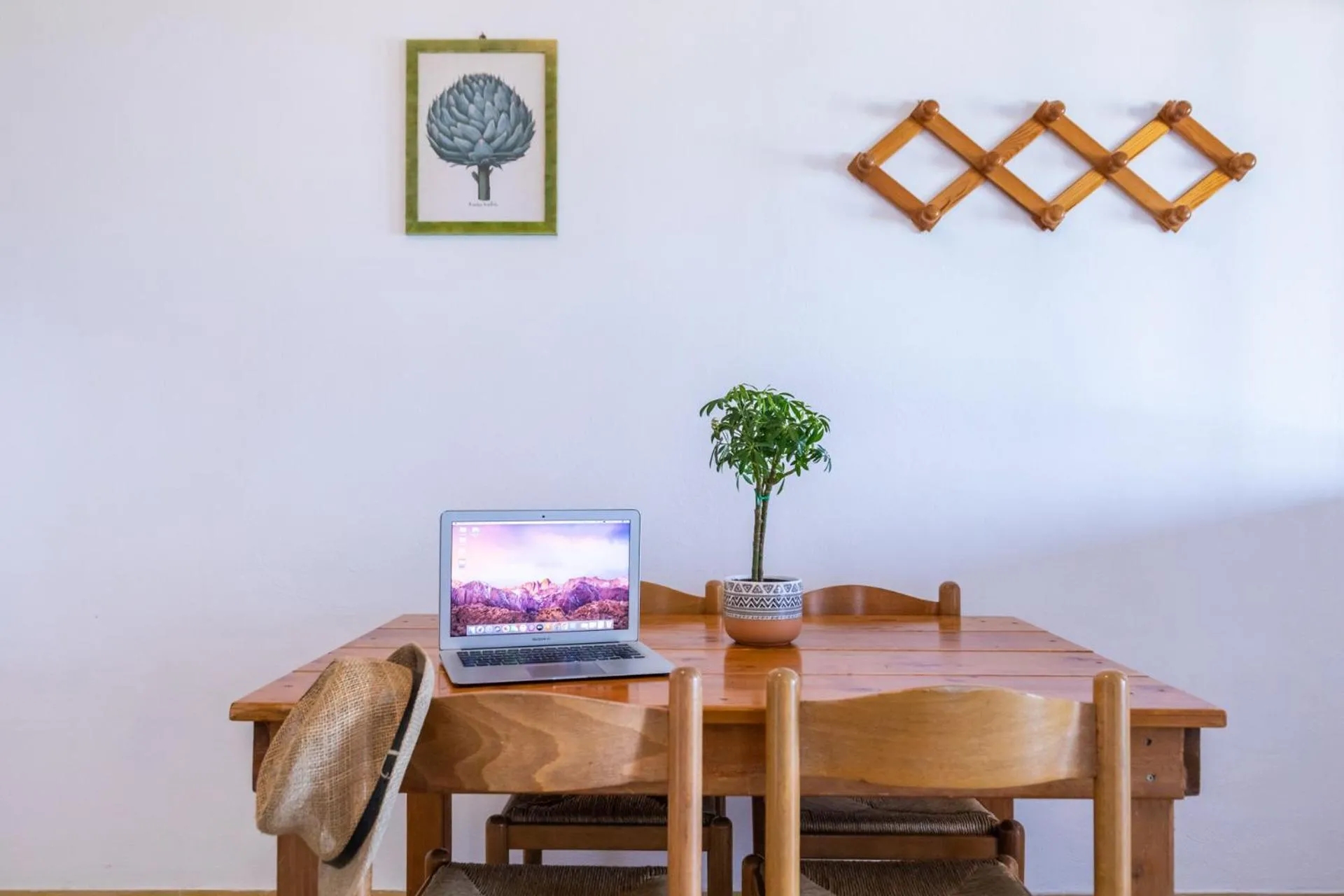 Dining area in La Meridiana