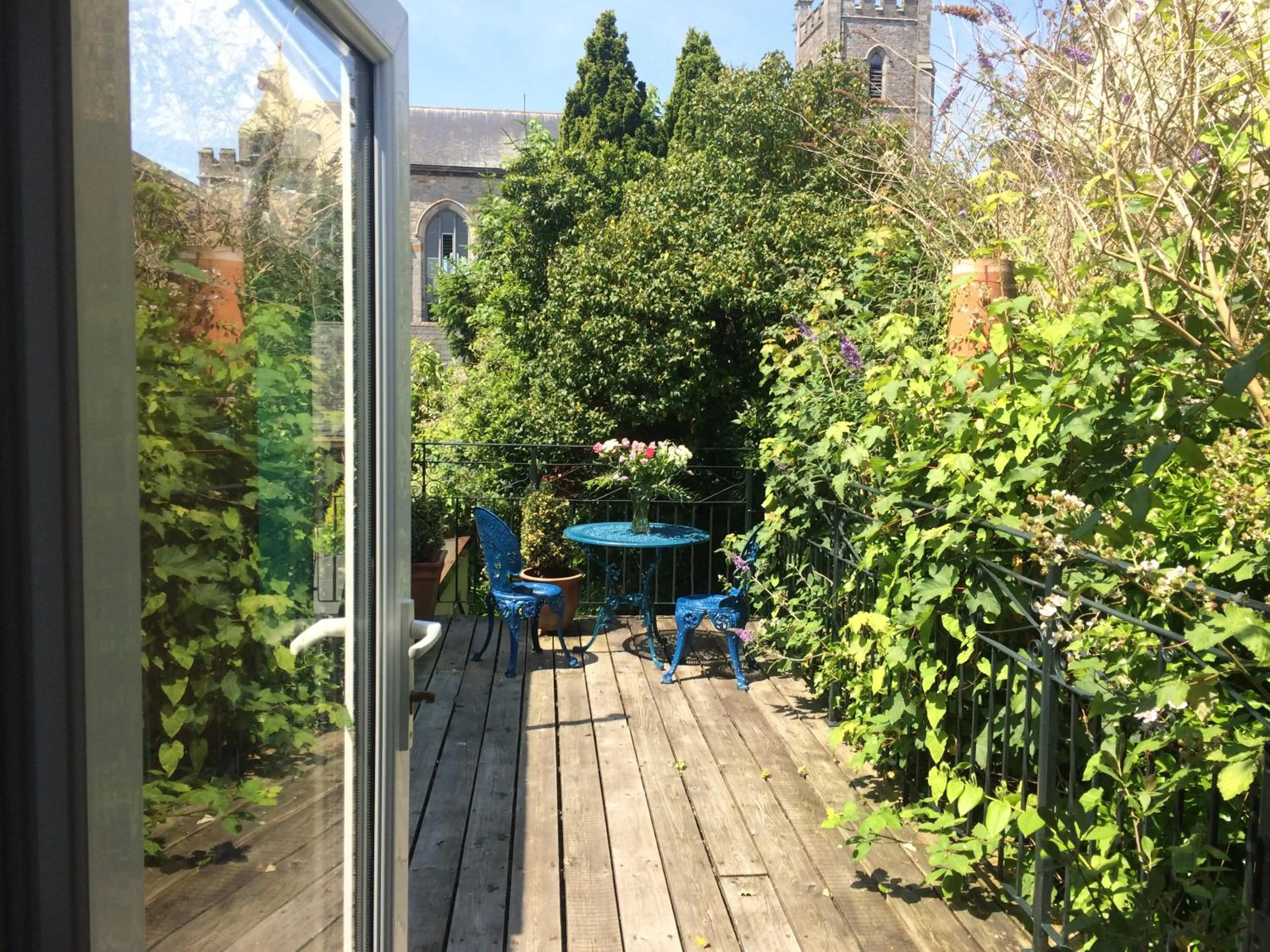 Balcony/Terrace in The Old Forge