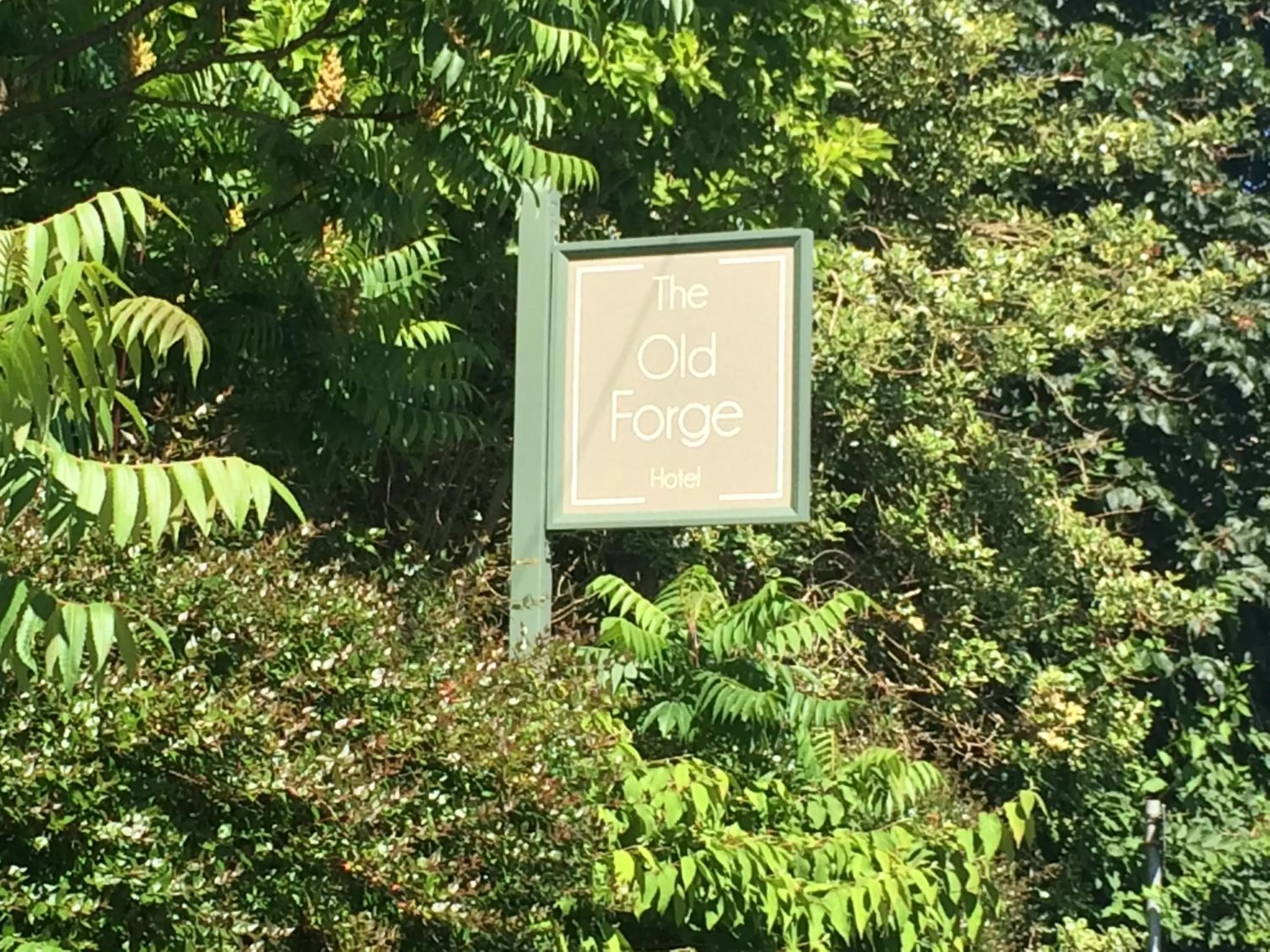 Property logo or sign in The Old Forge
