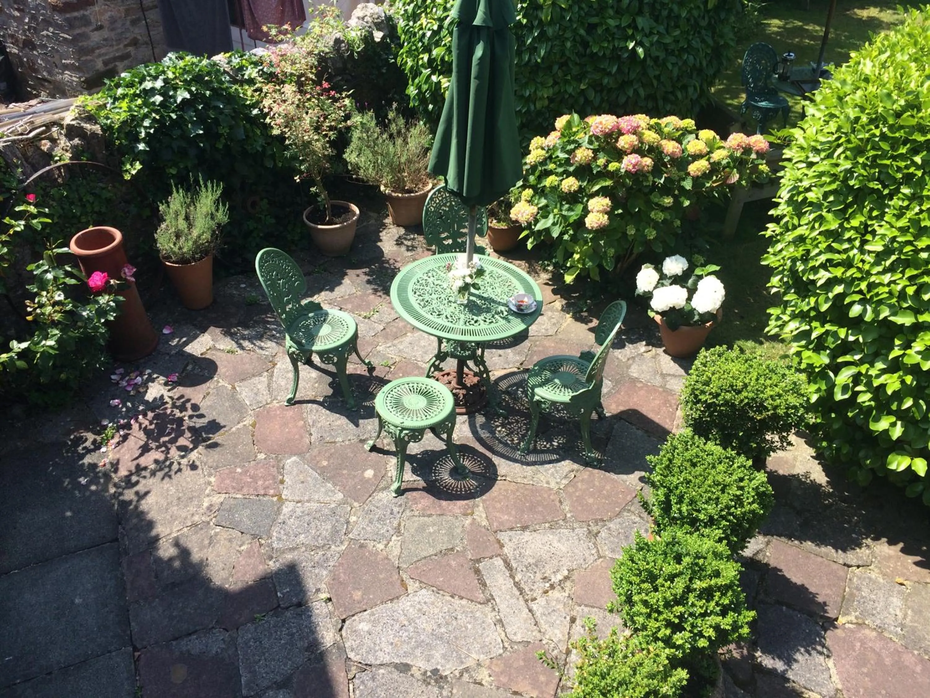 Patio in The Old Forge