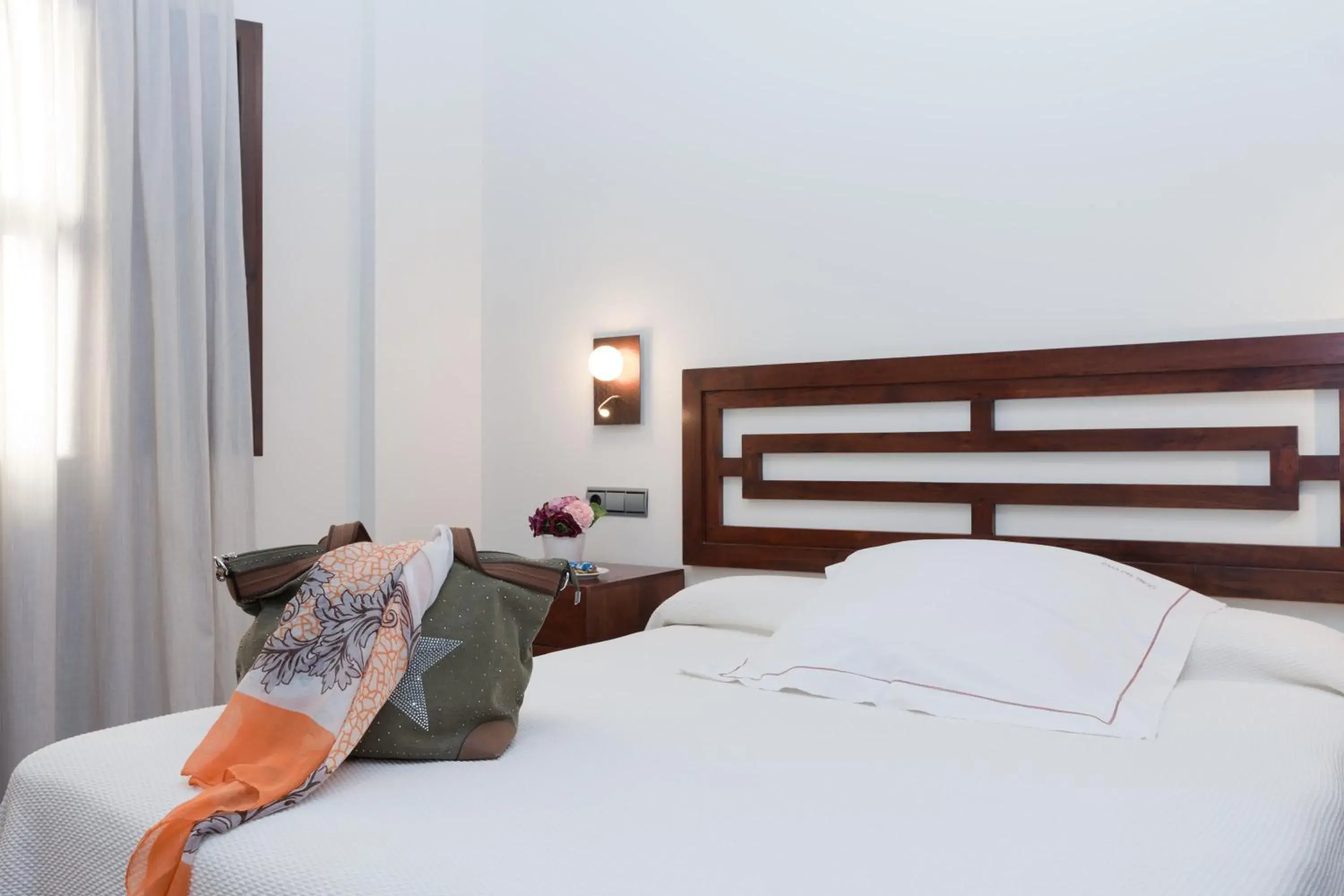 Decorative detail, Bed in Casa del Trigo Decorative detail, Bed in Casa del Trigo