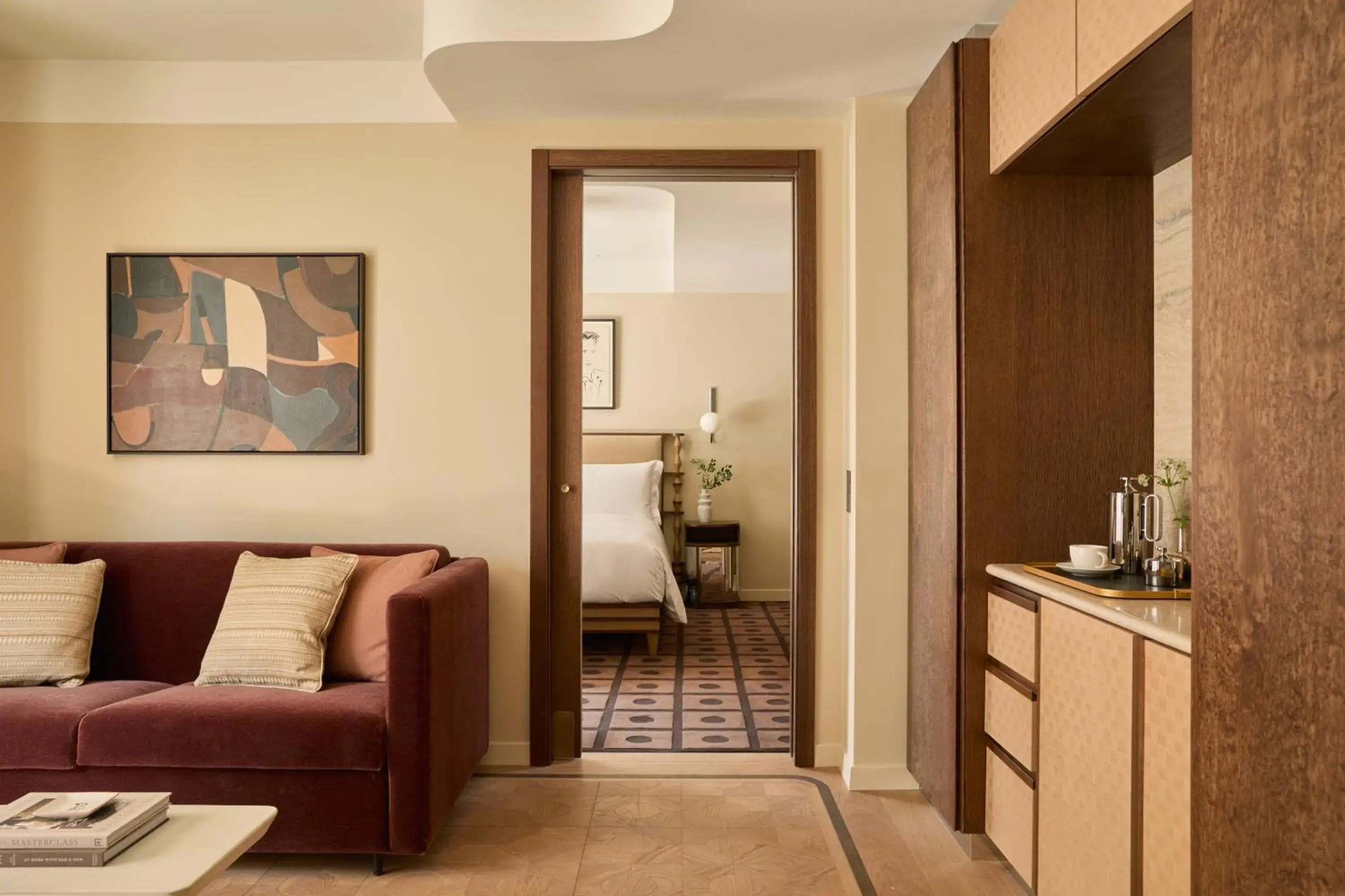 Living room in The Newman Living room in The Newman