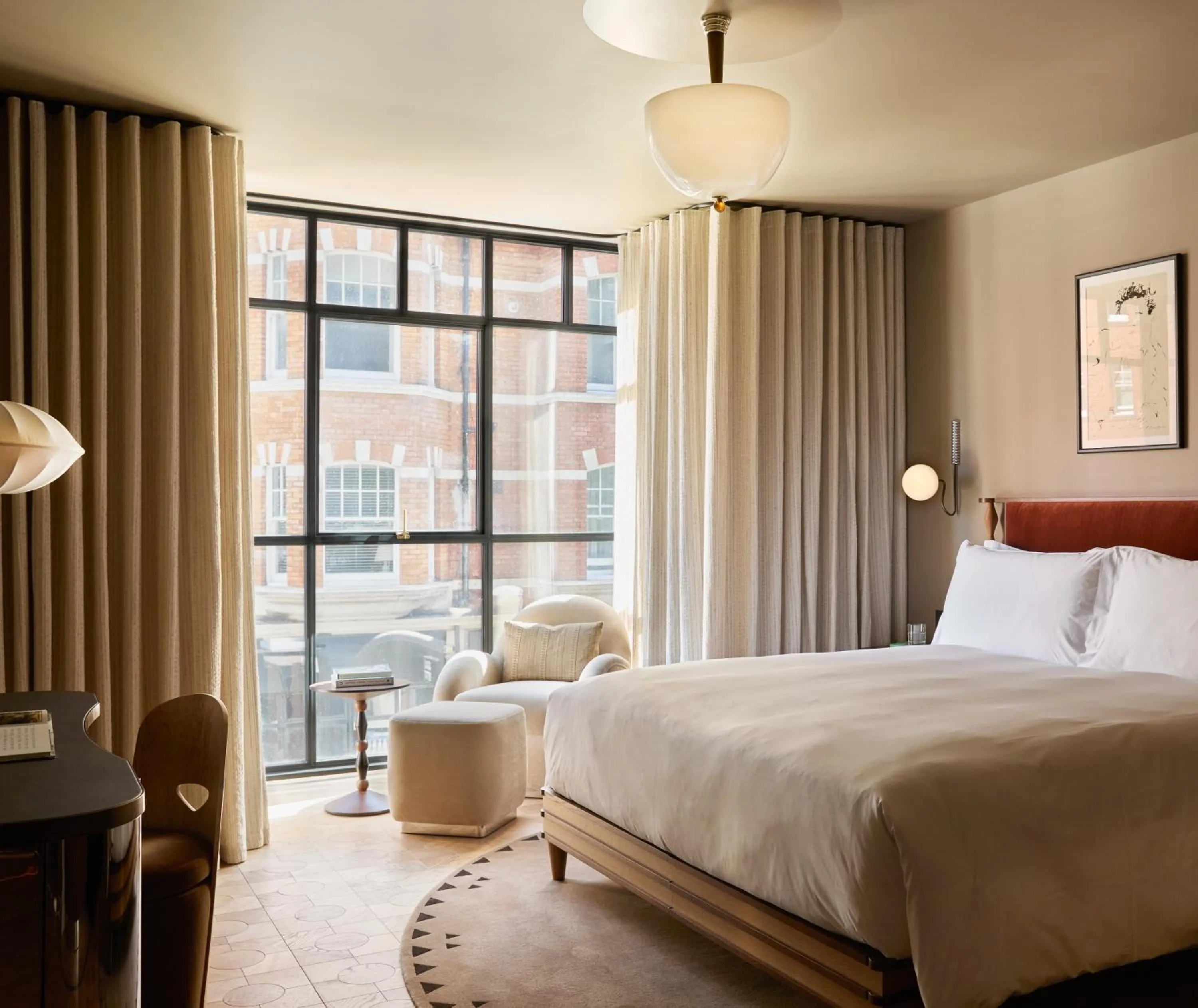 Bedroom, Bed in The Newman