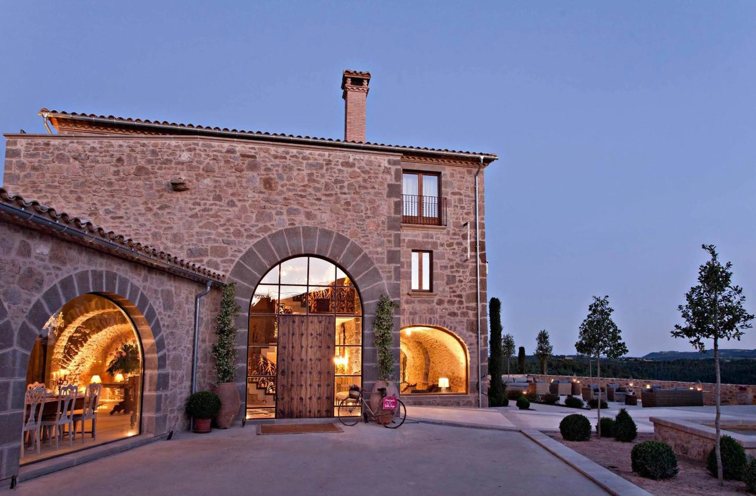 Facade/entrance in La Vella Farga Hotel