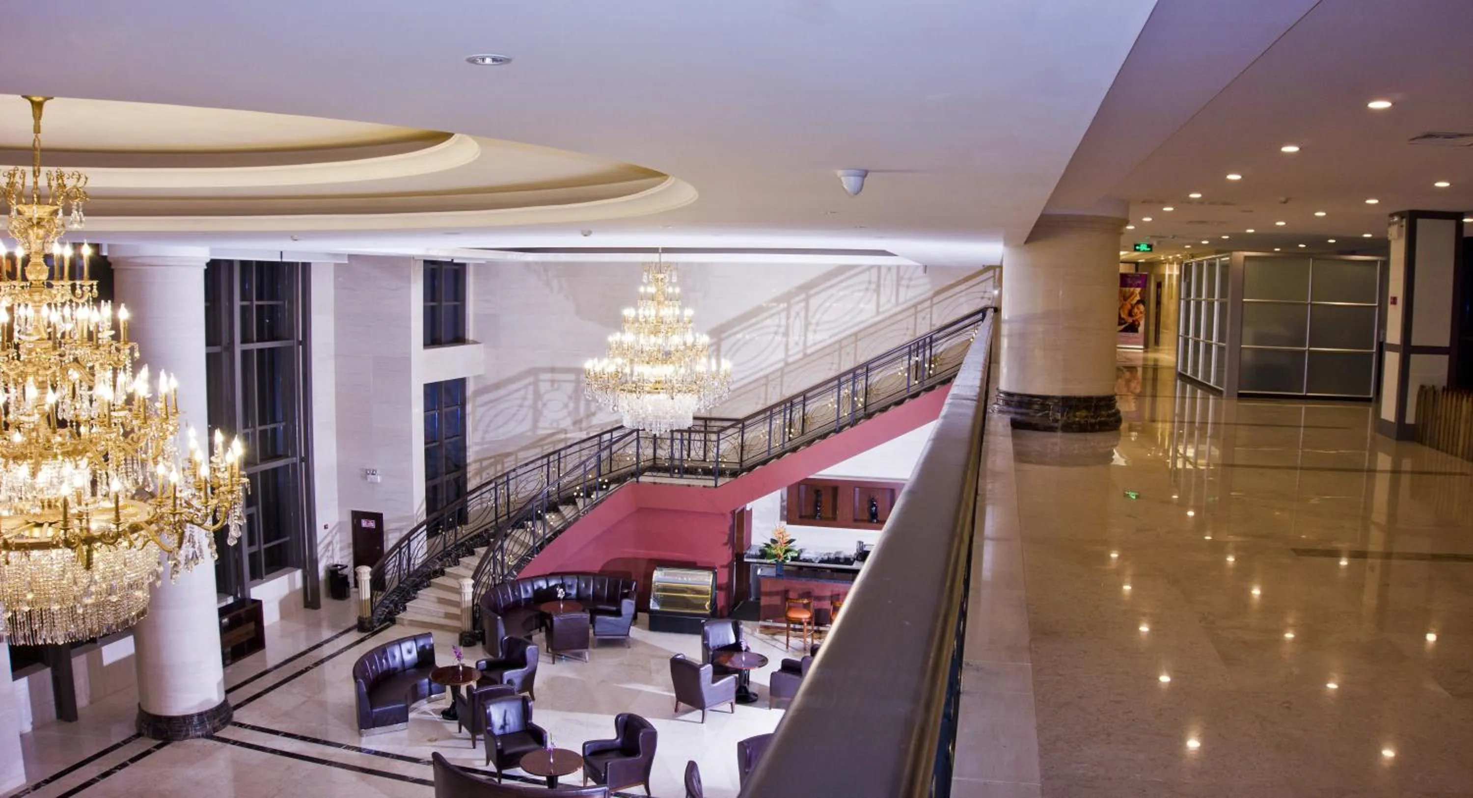 Decorative detail in Tang Palace Hotel