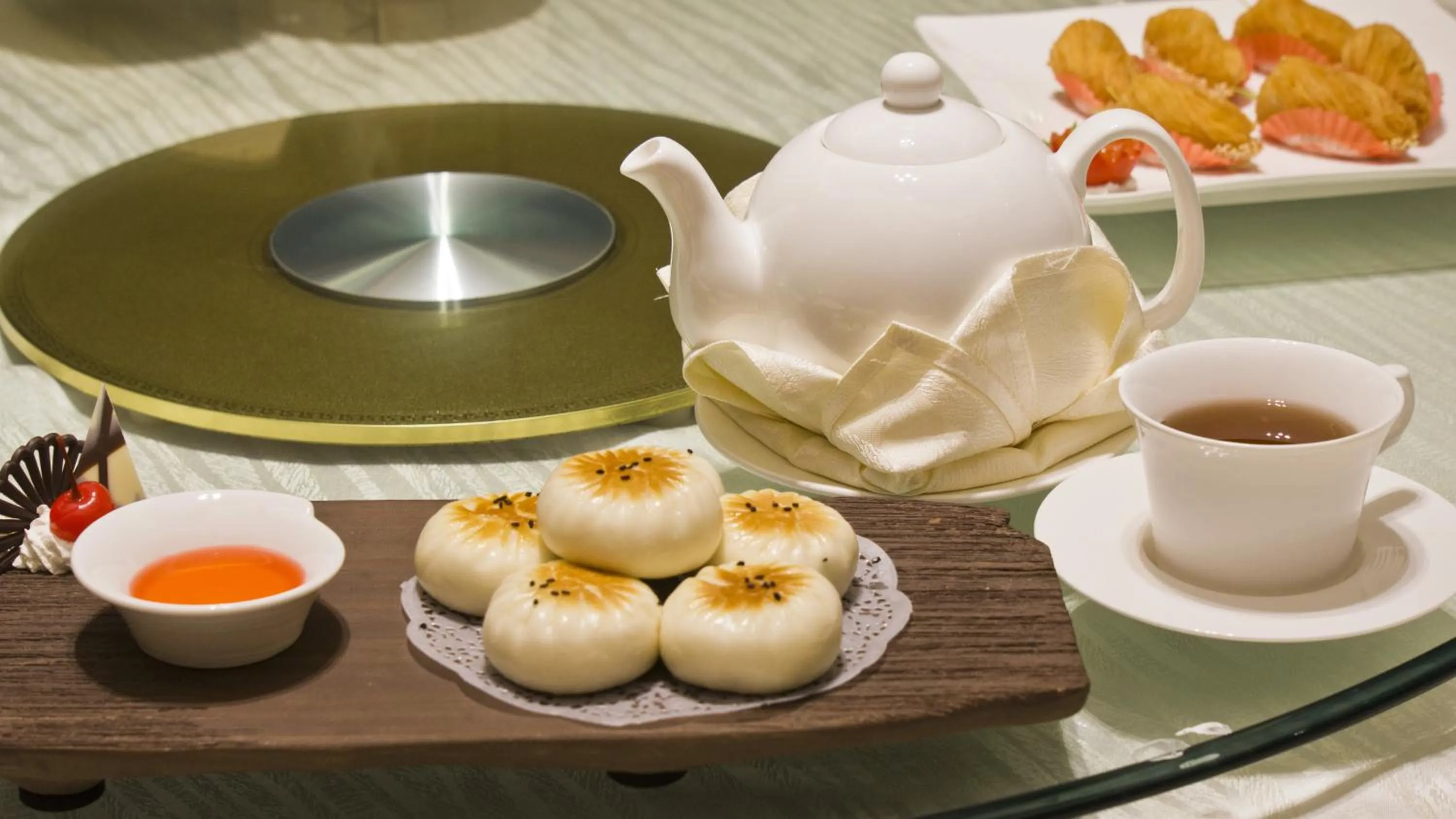 Food close-up in Tang Palace Hotel