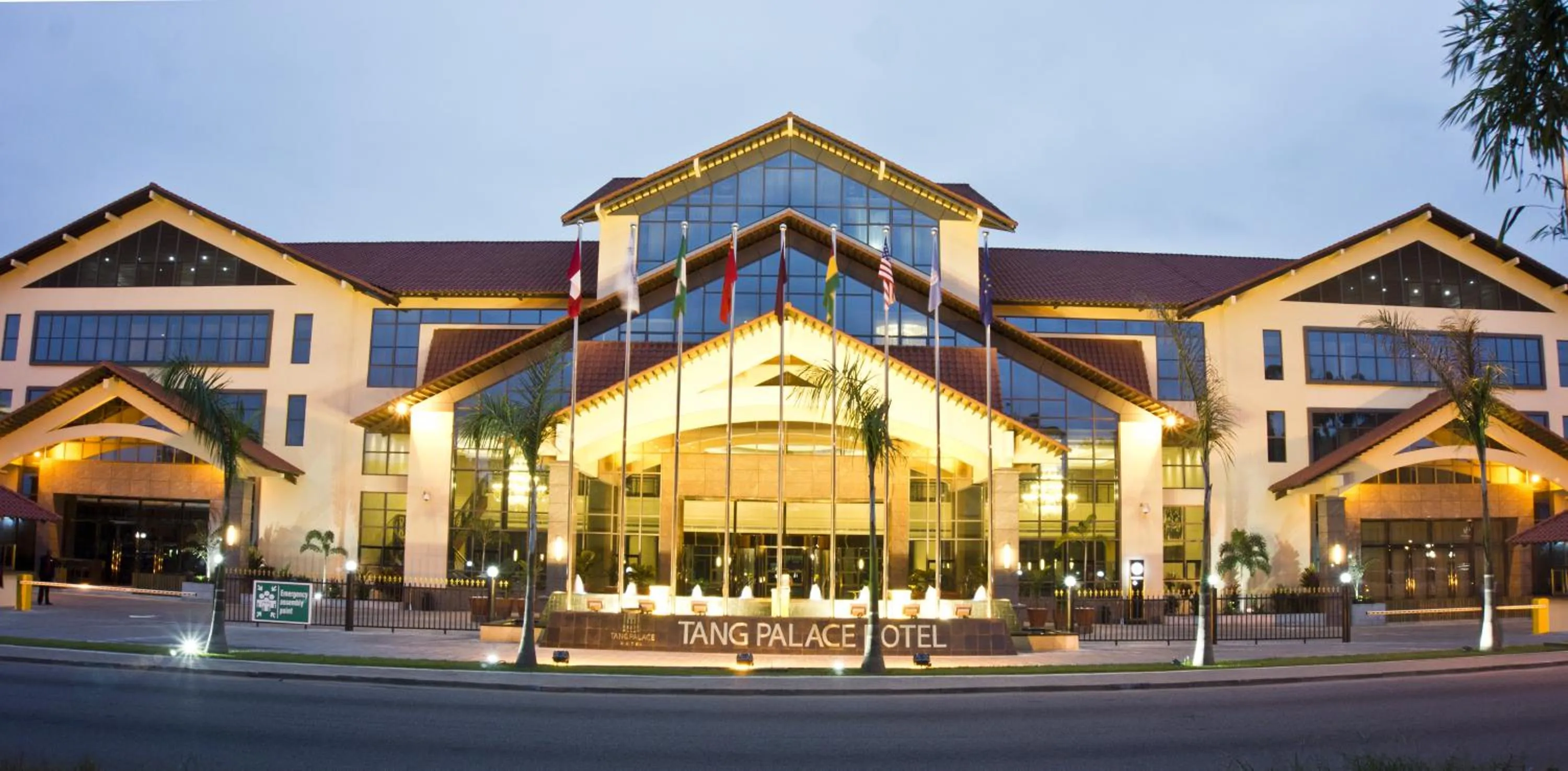 Property building in Tang Palace Hotel