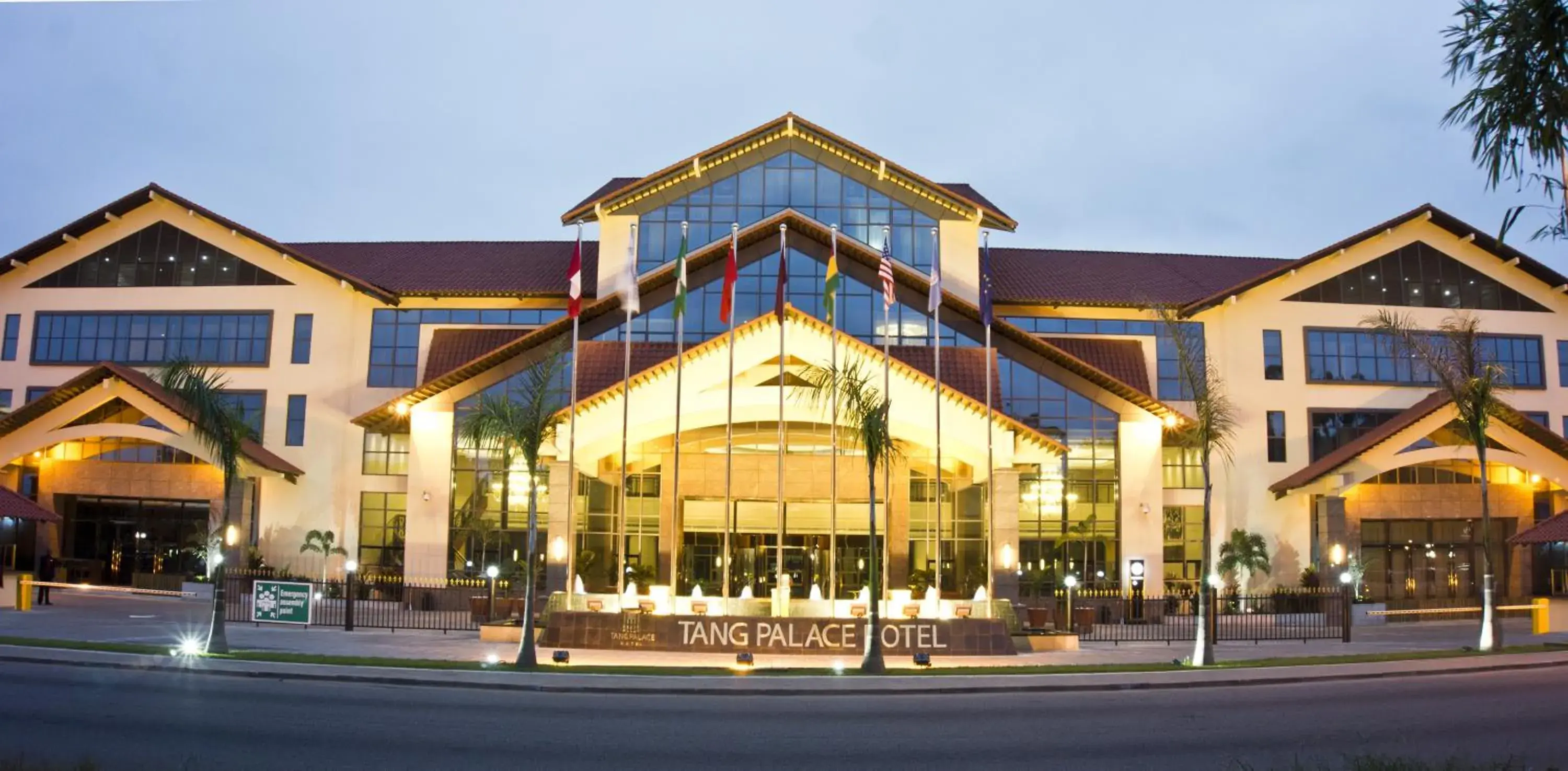 Property building in Tang Palace Hotel Property building in Tang Palace Hotel