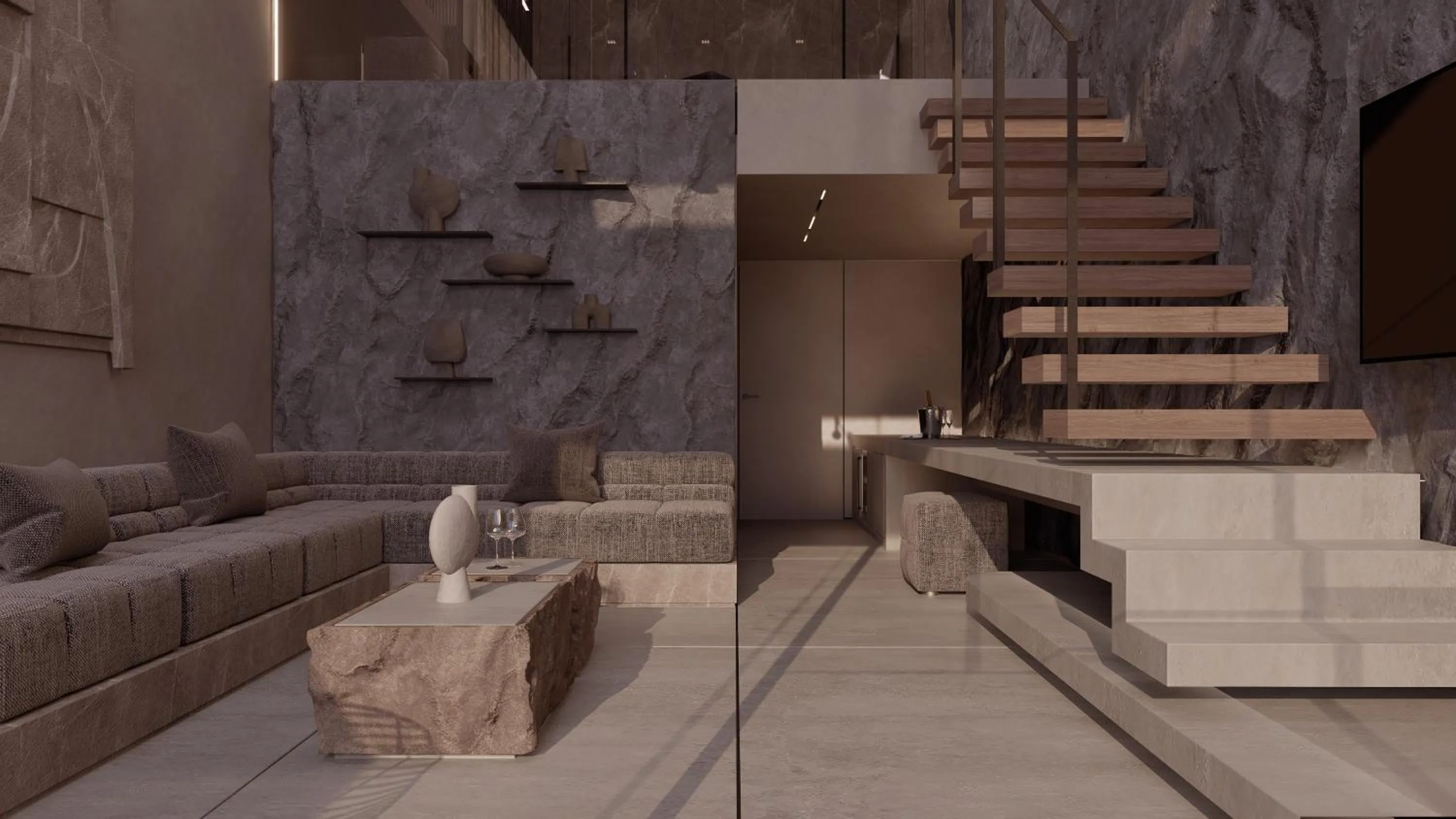 Living room in NEMA Design Hotel & Spa - Adults Only