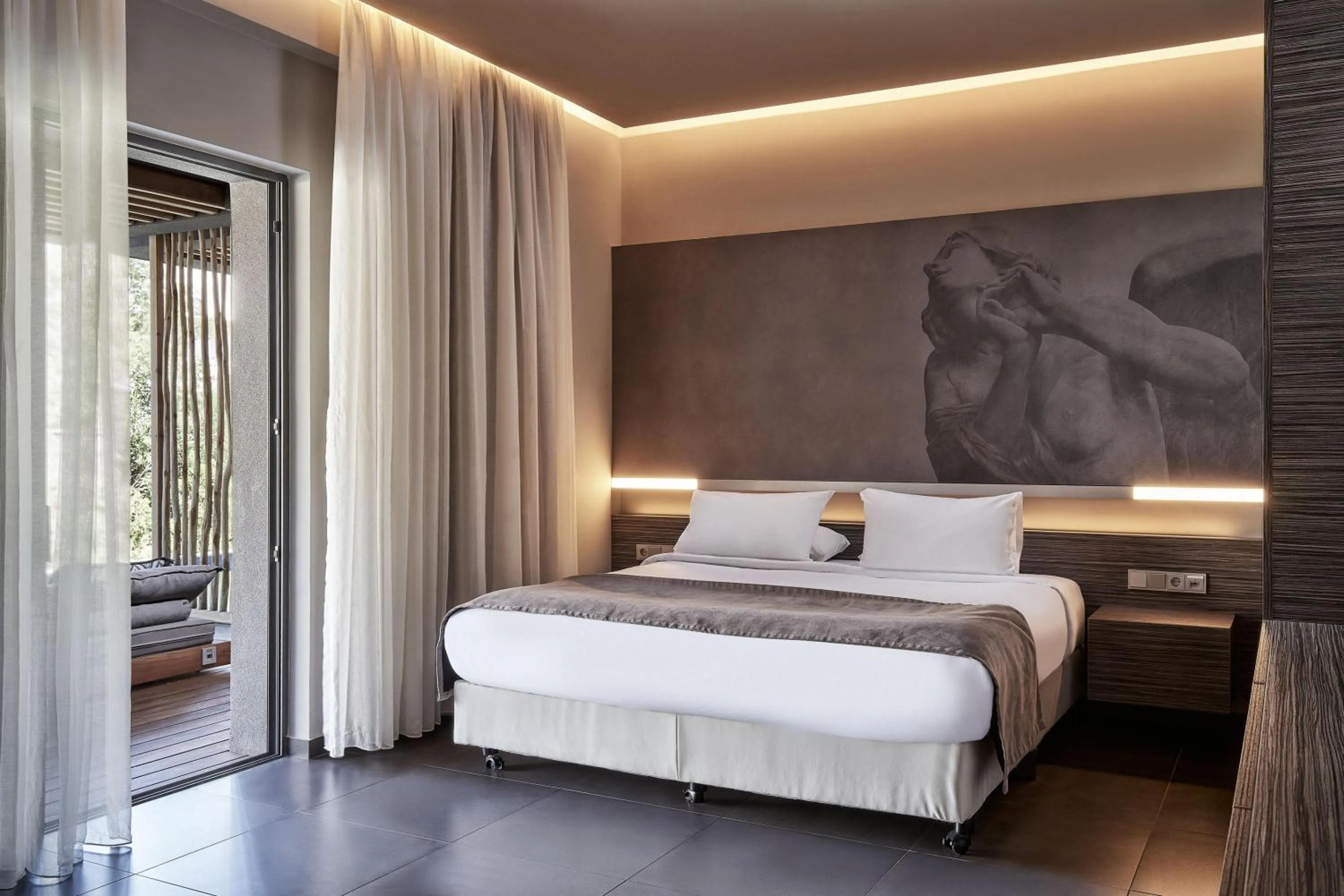 Photo of the whole room, Bed in NEMA Design Hotel & Spa - Adults Only