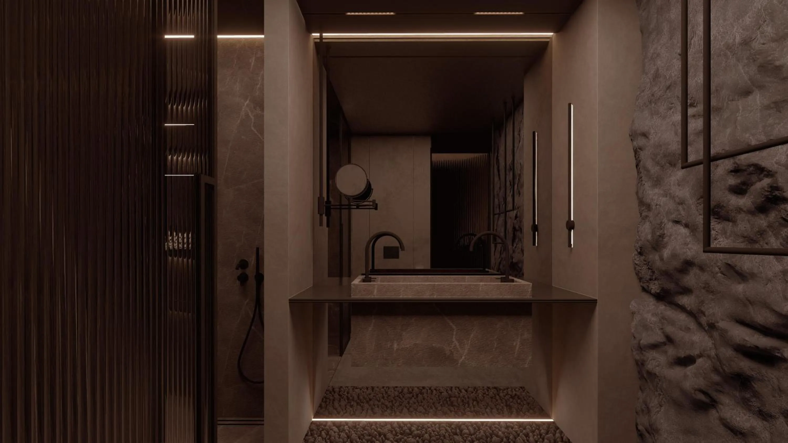 Bathroom in NEMA Design Hotel & Spa - Adults Only