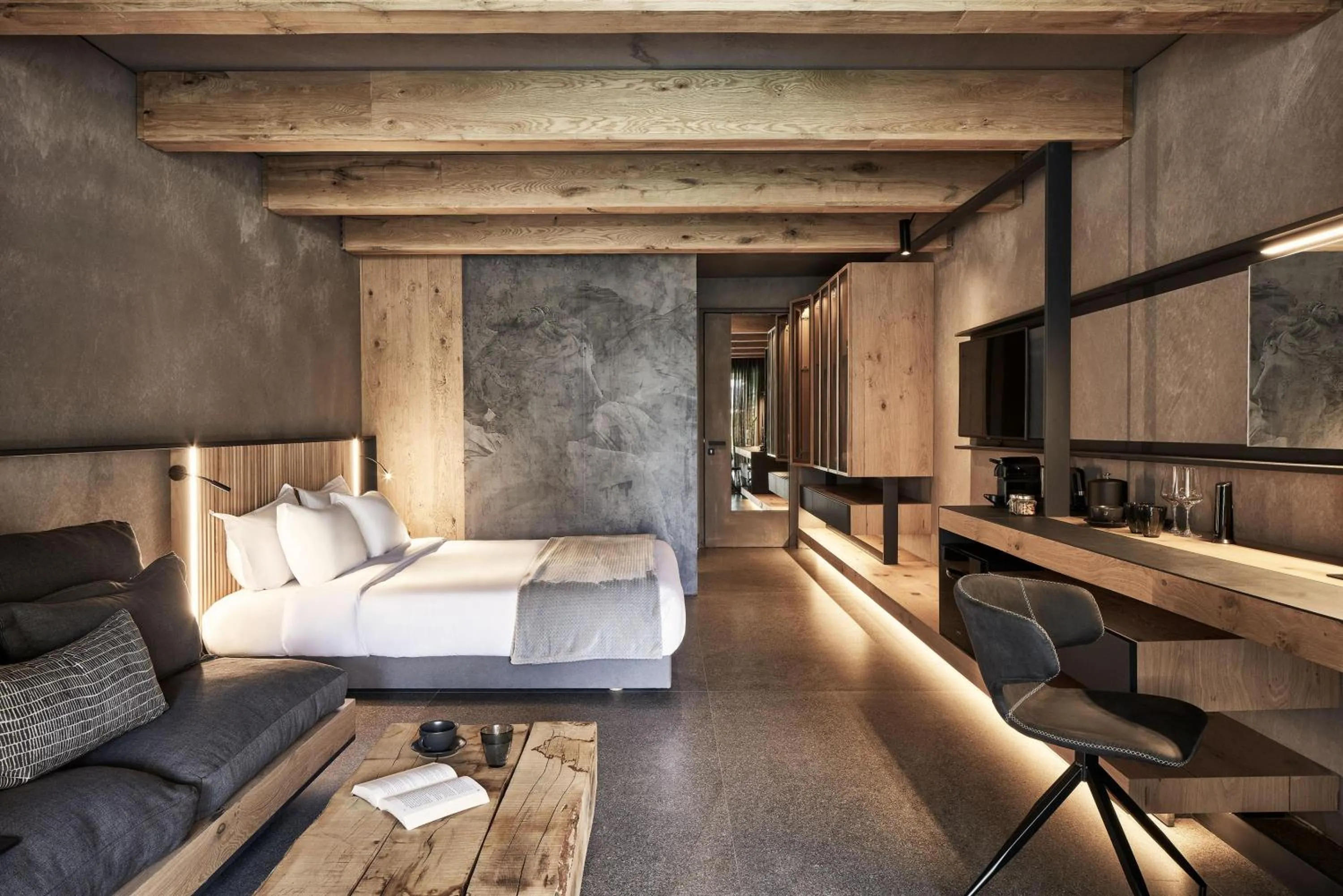 Photo of the whole room, Bed in NEMA Design Hotel & Spa - Adults Only