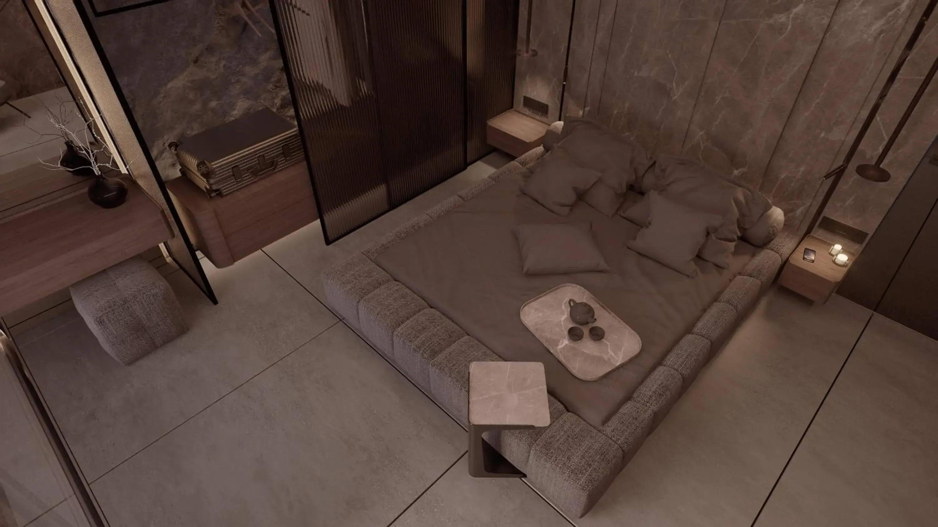 Bedroom in NEMA Design Hotel & Spa - Adults Only Bedroom in NEMA Design Hotel & Spa - Adults Only