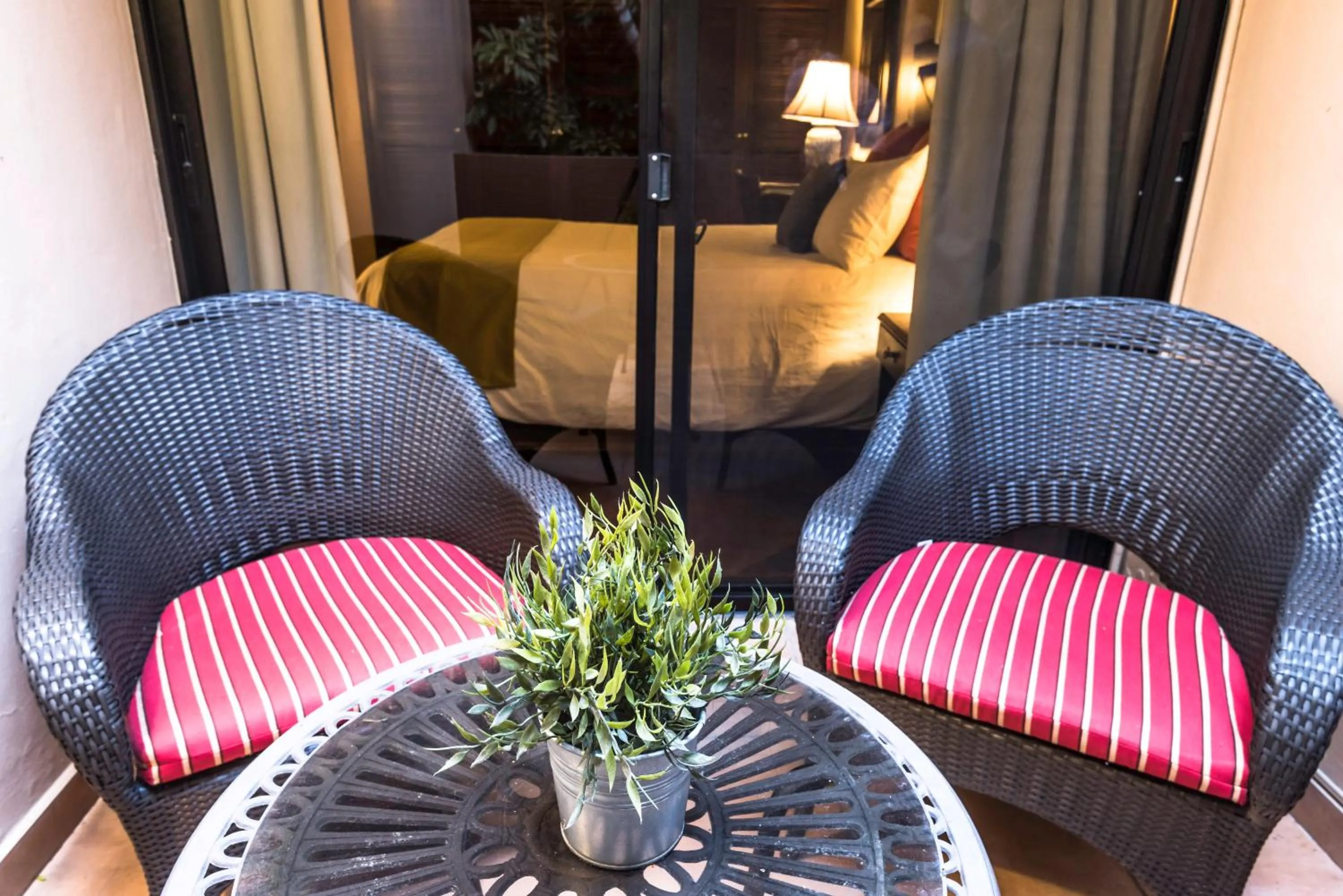 Balcony/Terrace in Humuya Inn