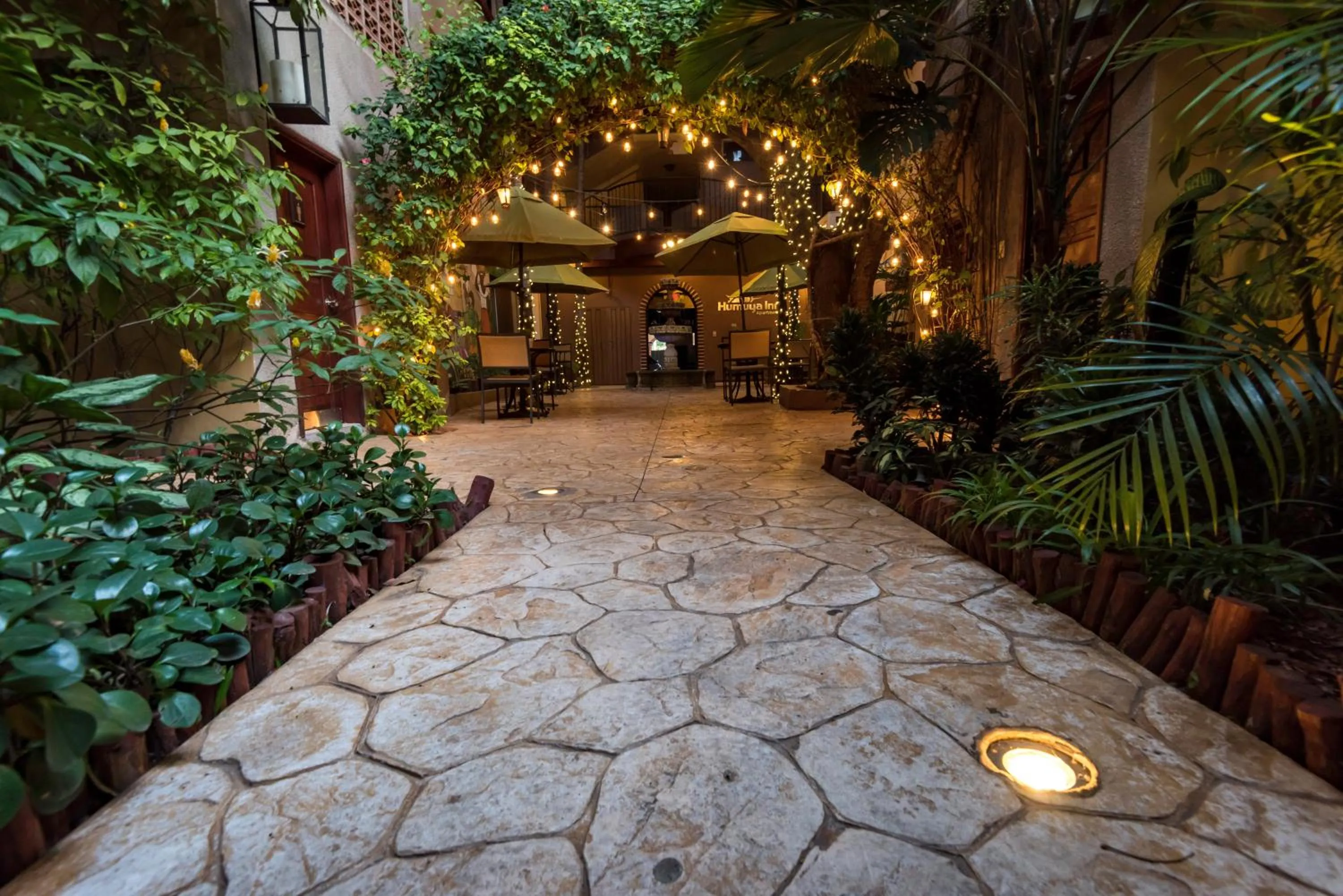 Garden in Humuya Inn